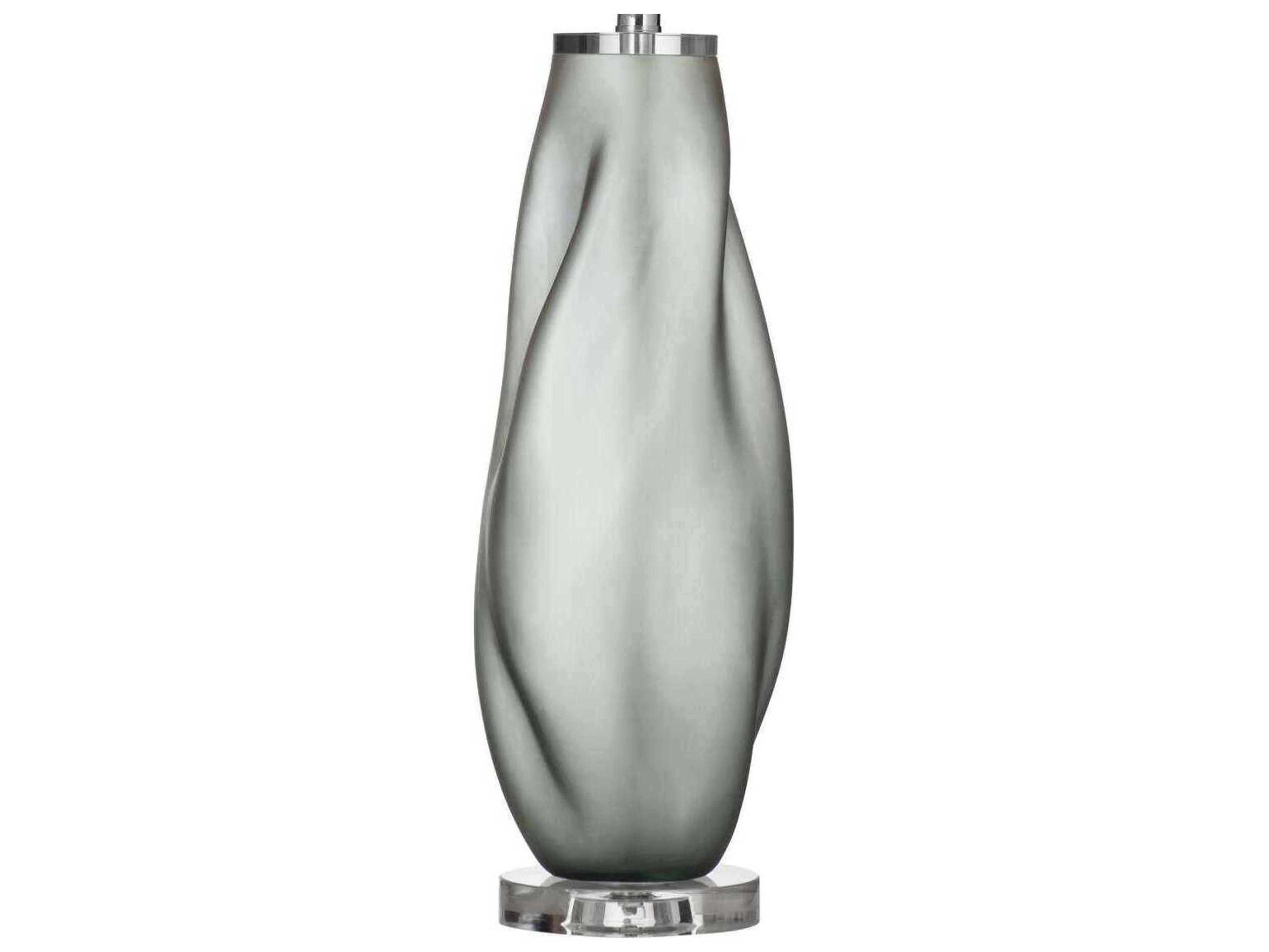 Bassett Mirror Gray Gabon Table Lamp