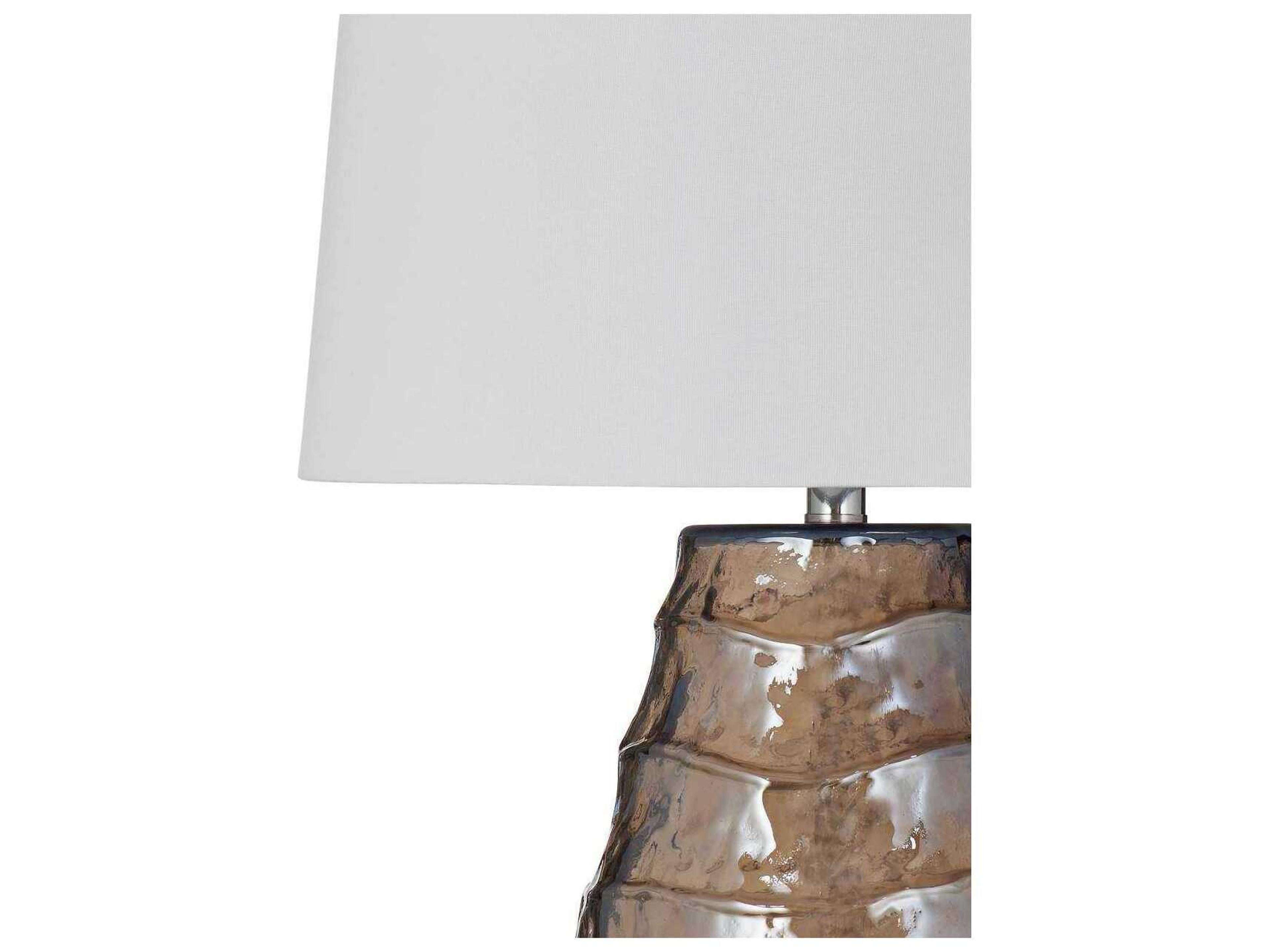Bassett Mirror Gray Monaco Table Lamp