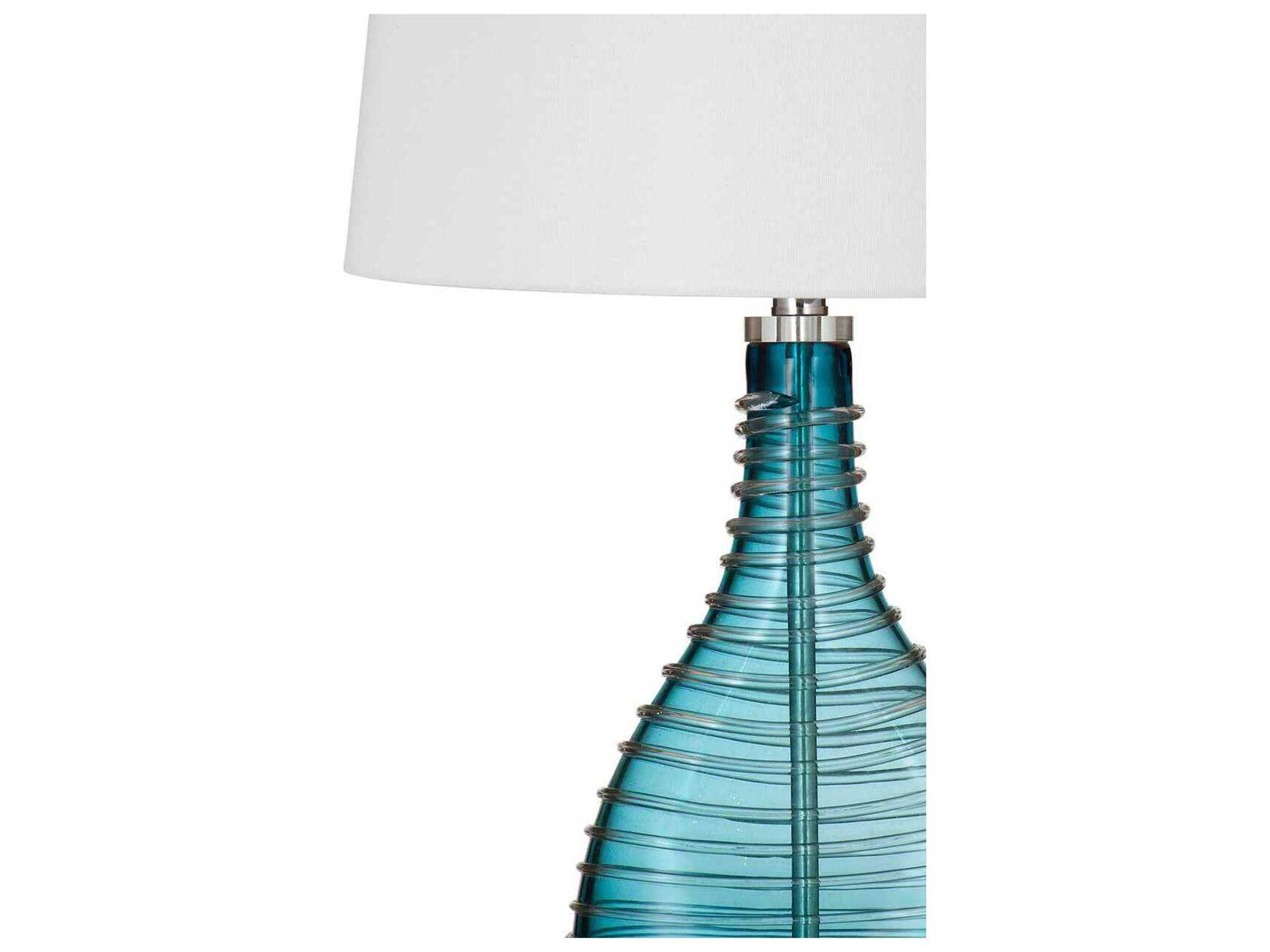 Bassett Mirror Blue Andorra Table Lamp