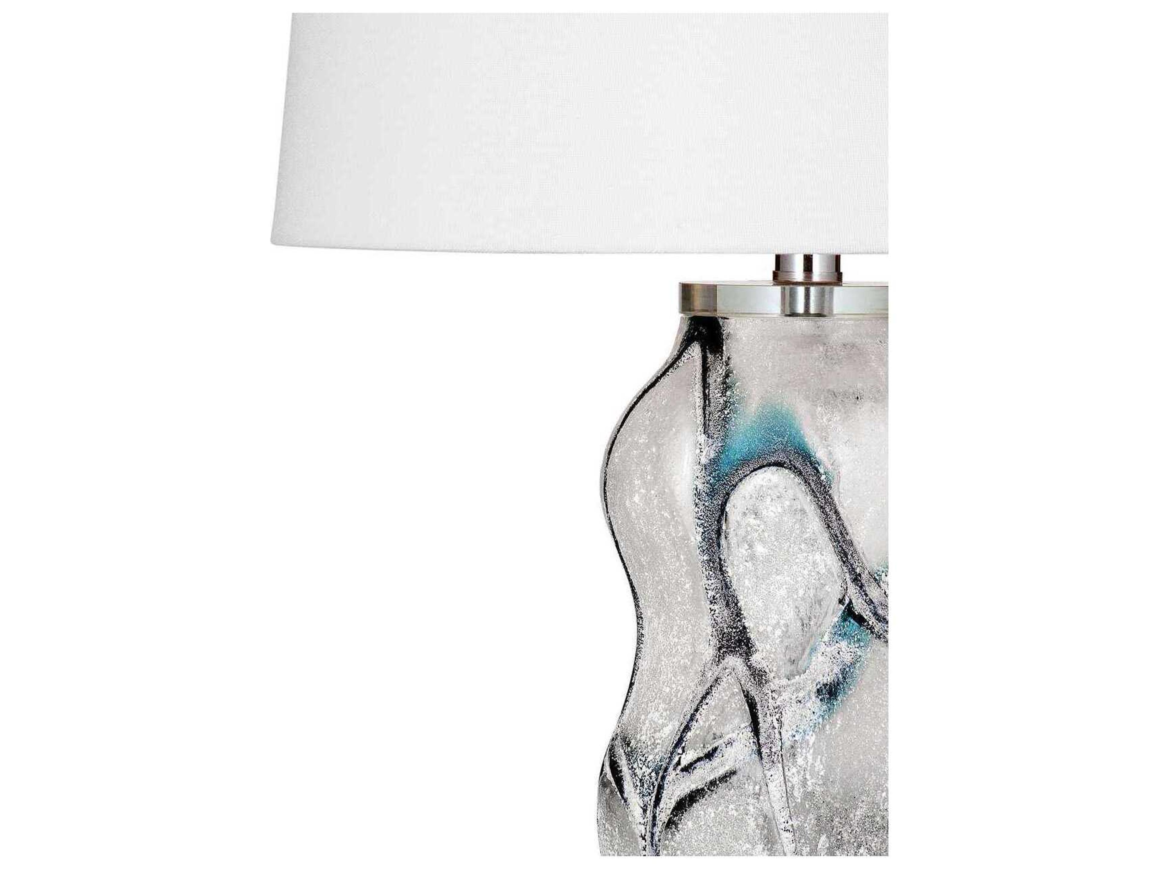 Bassett Mirror White Merrick Table Lamp