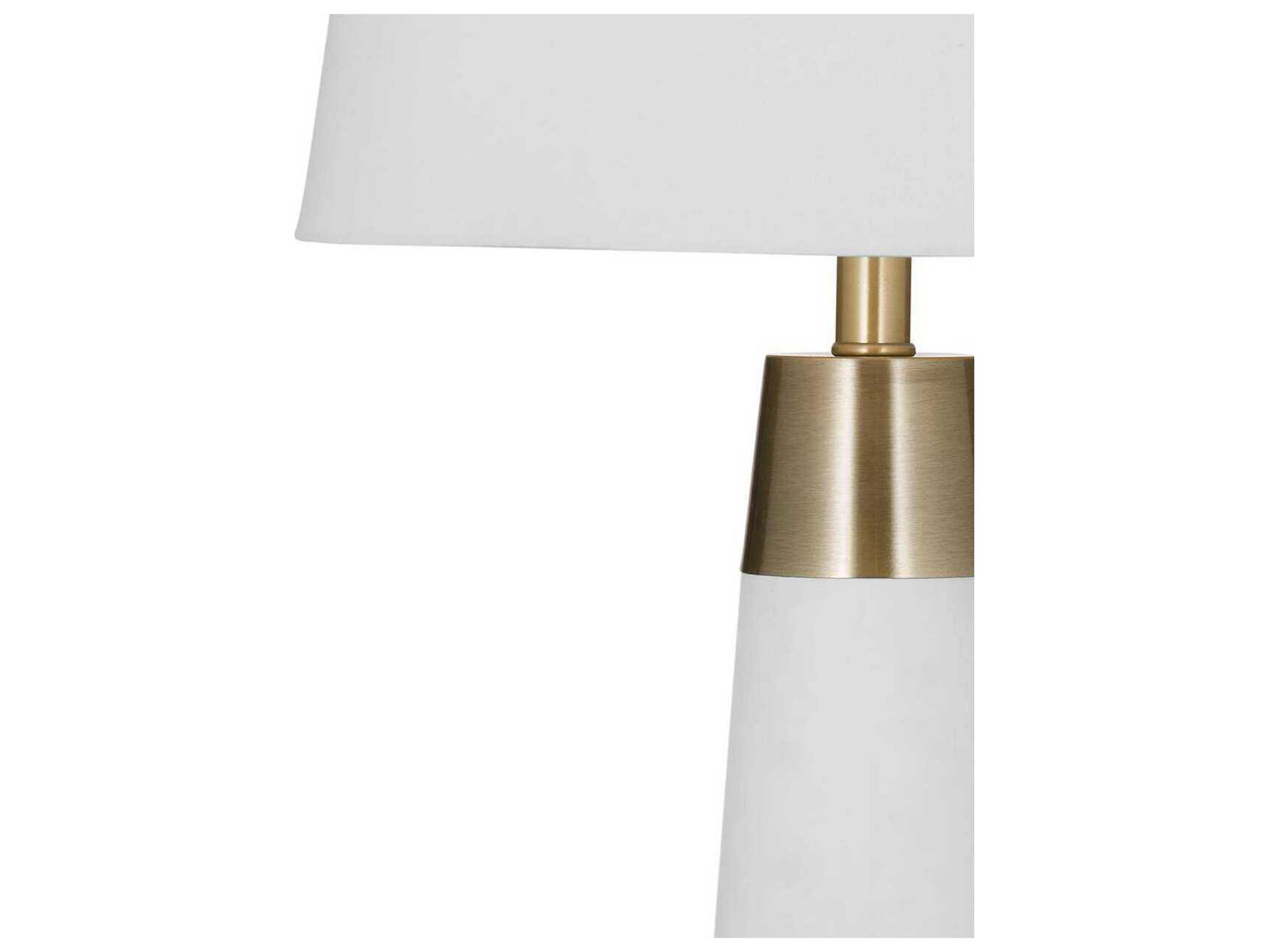 Bassett Mirror White Osage Table Lamp