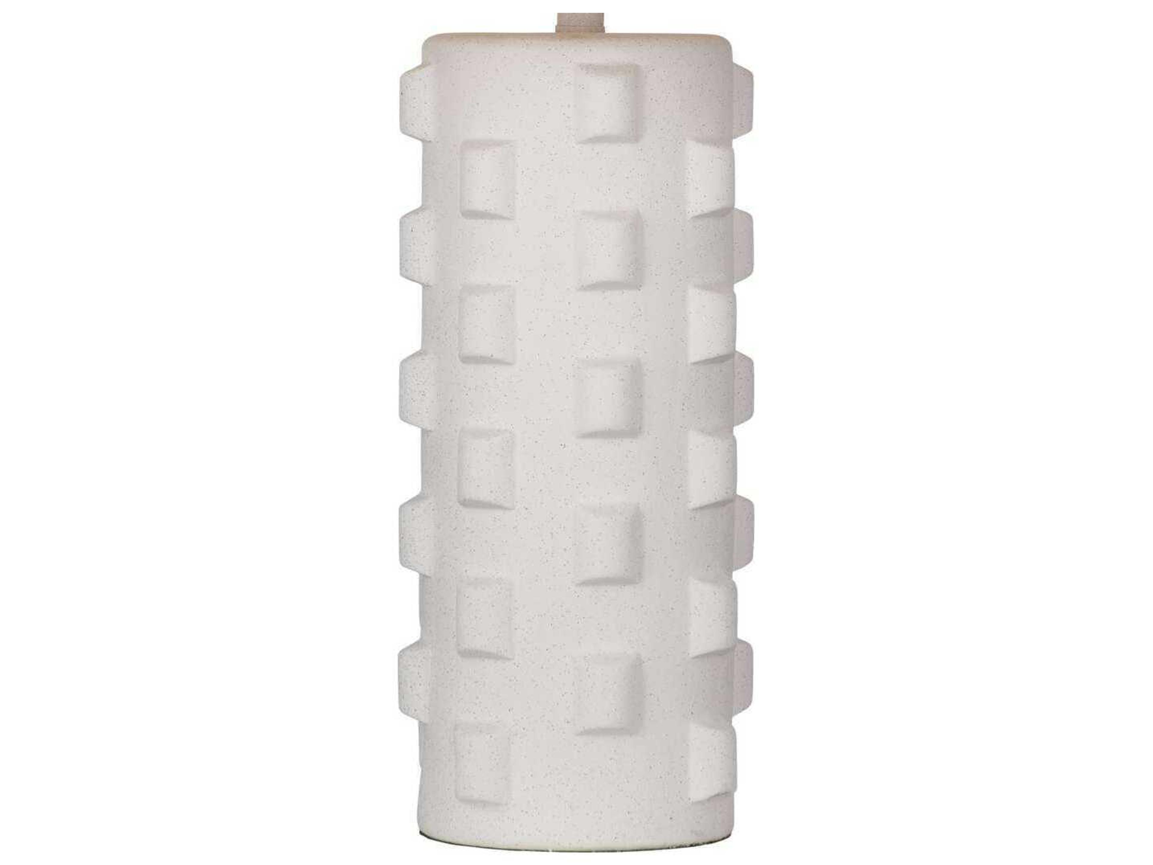 Bassett Mirror White Mellette Table Lamp