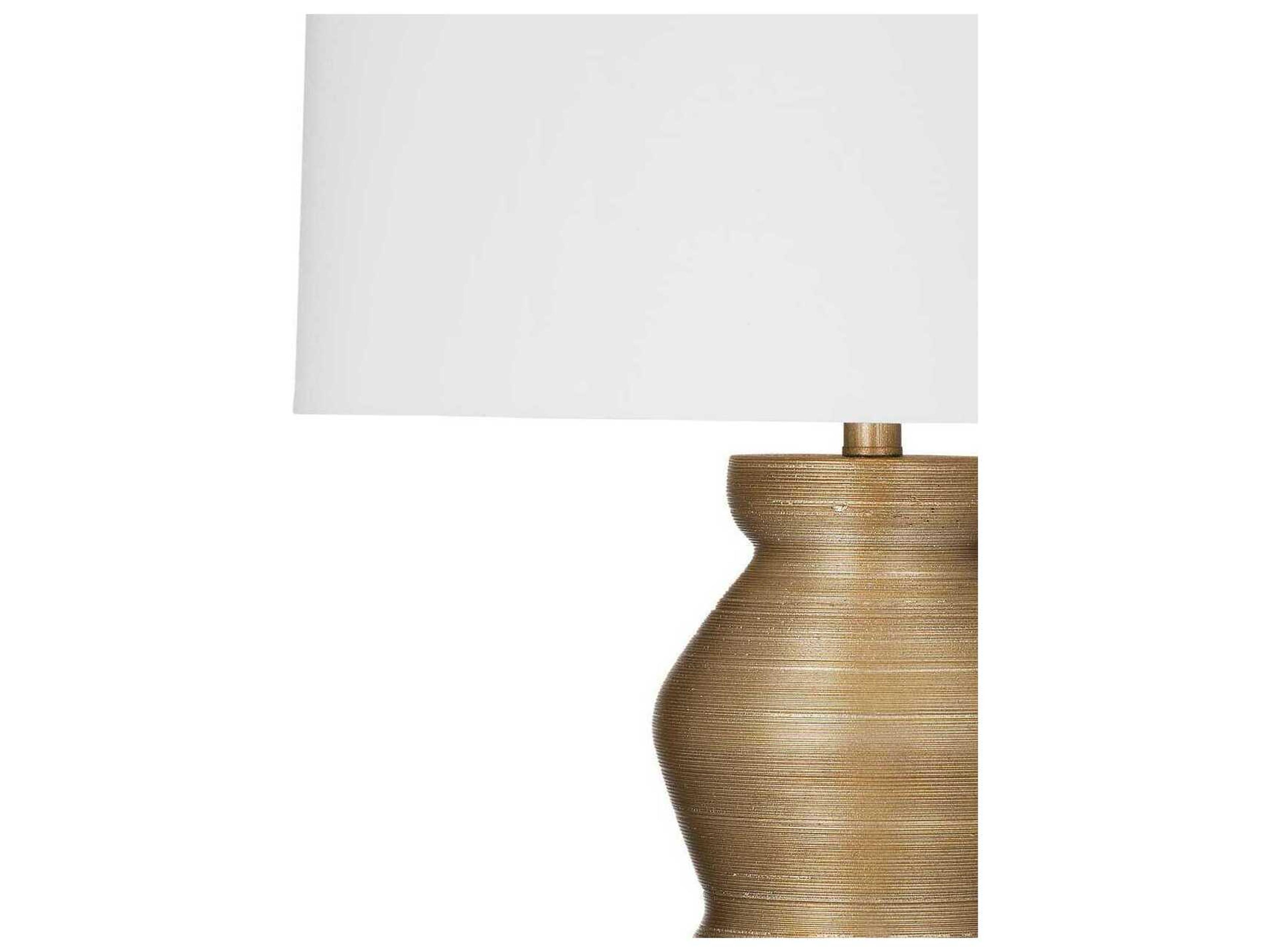 Bassett Mirror Gold Panola Table Lamp