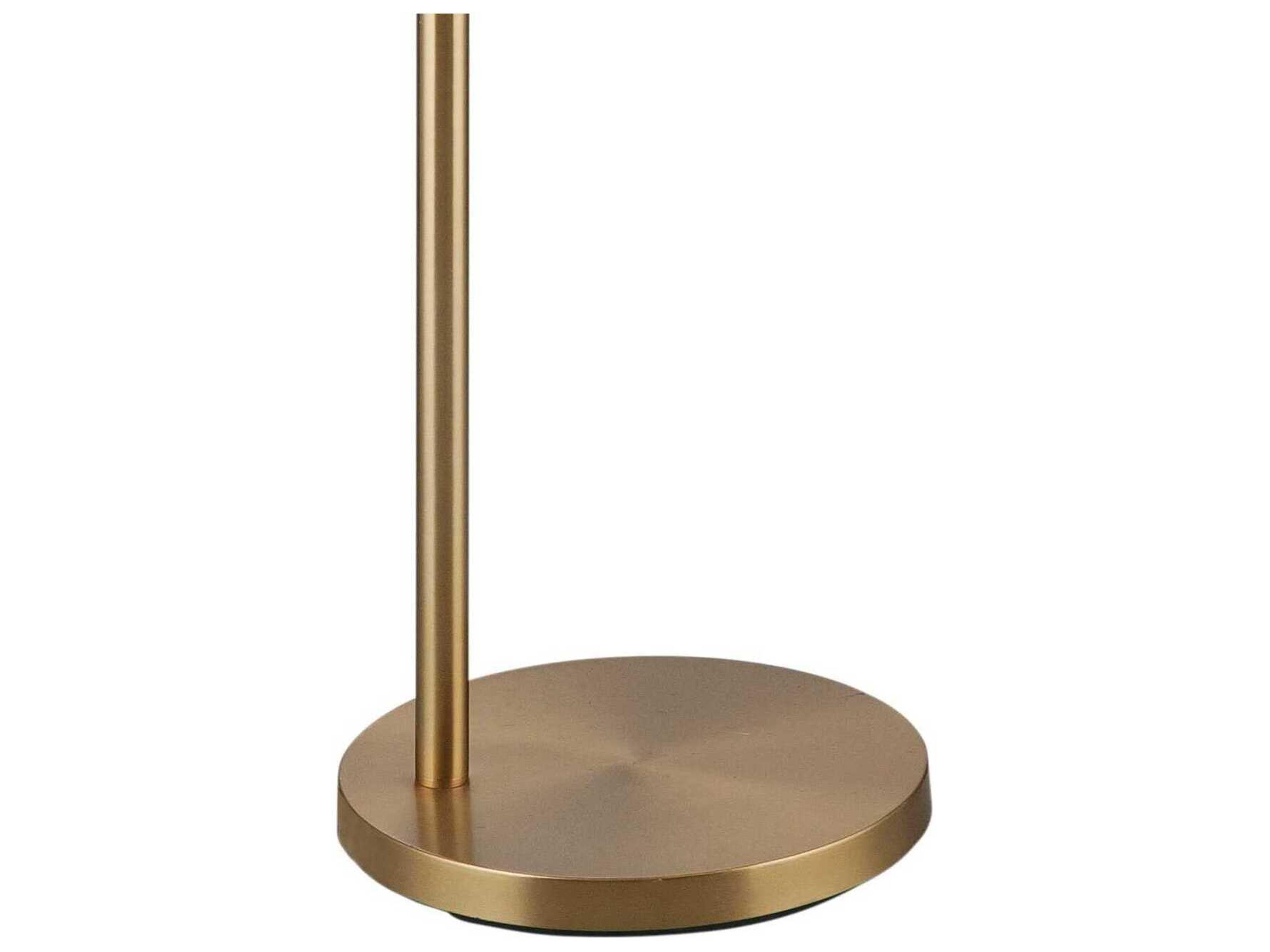 Bassett Mirror Gold Telfair Floor Lamp