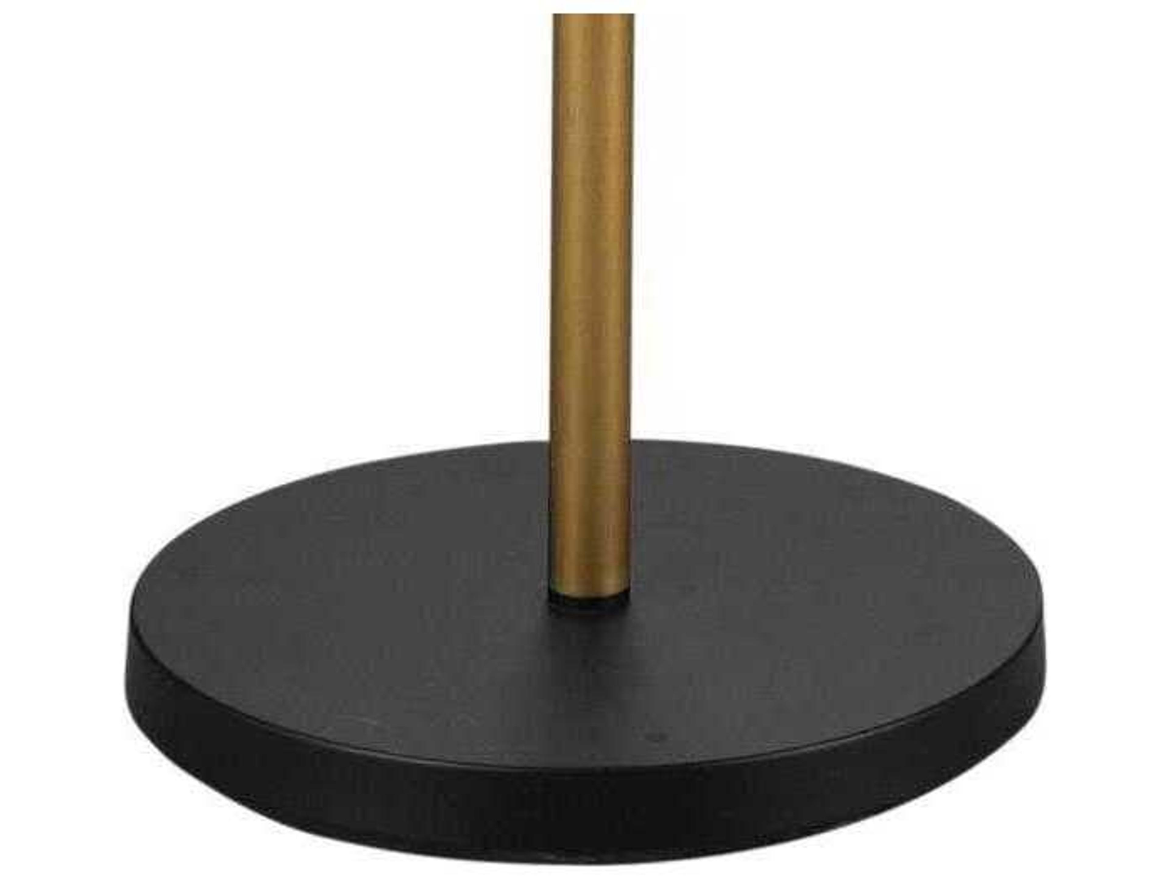 Bassett Mirror Gold Benton Floor Lamp