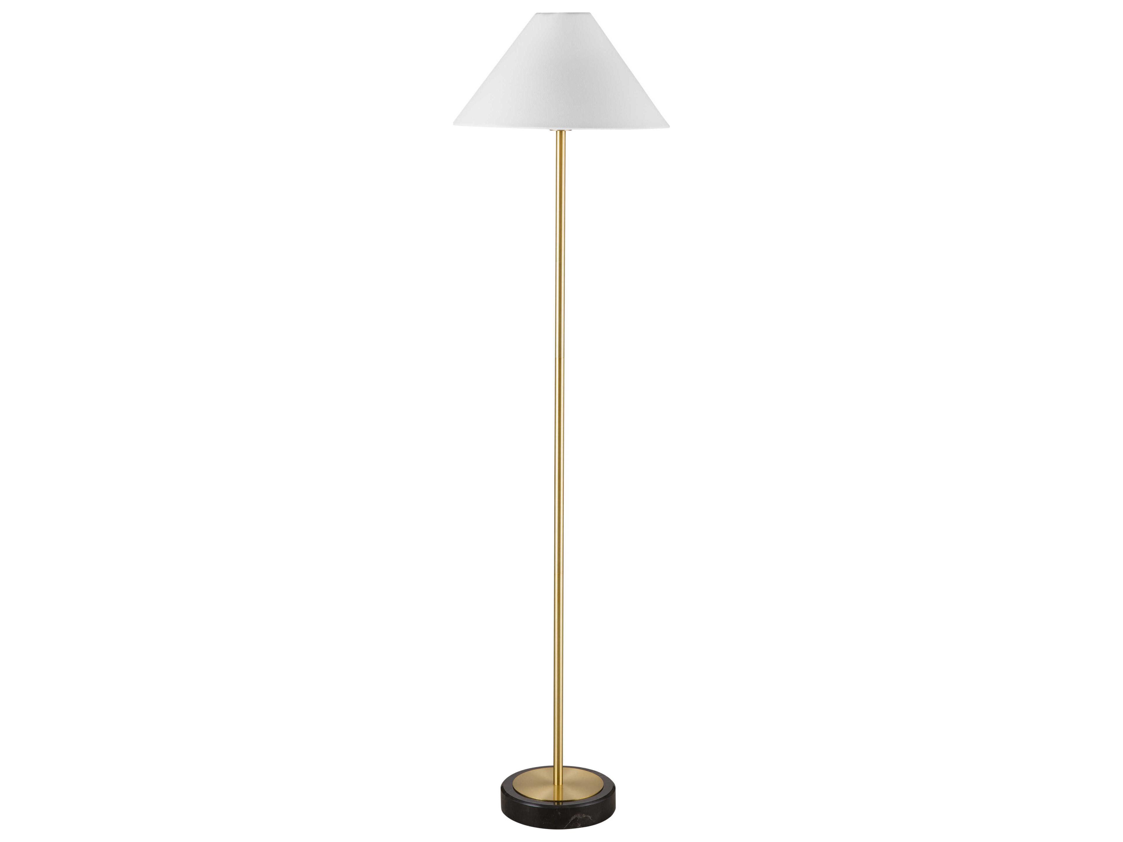 Rutland Brass Floor Lamp