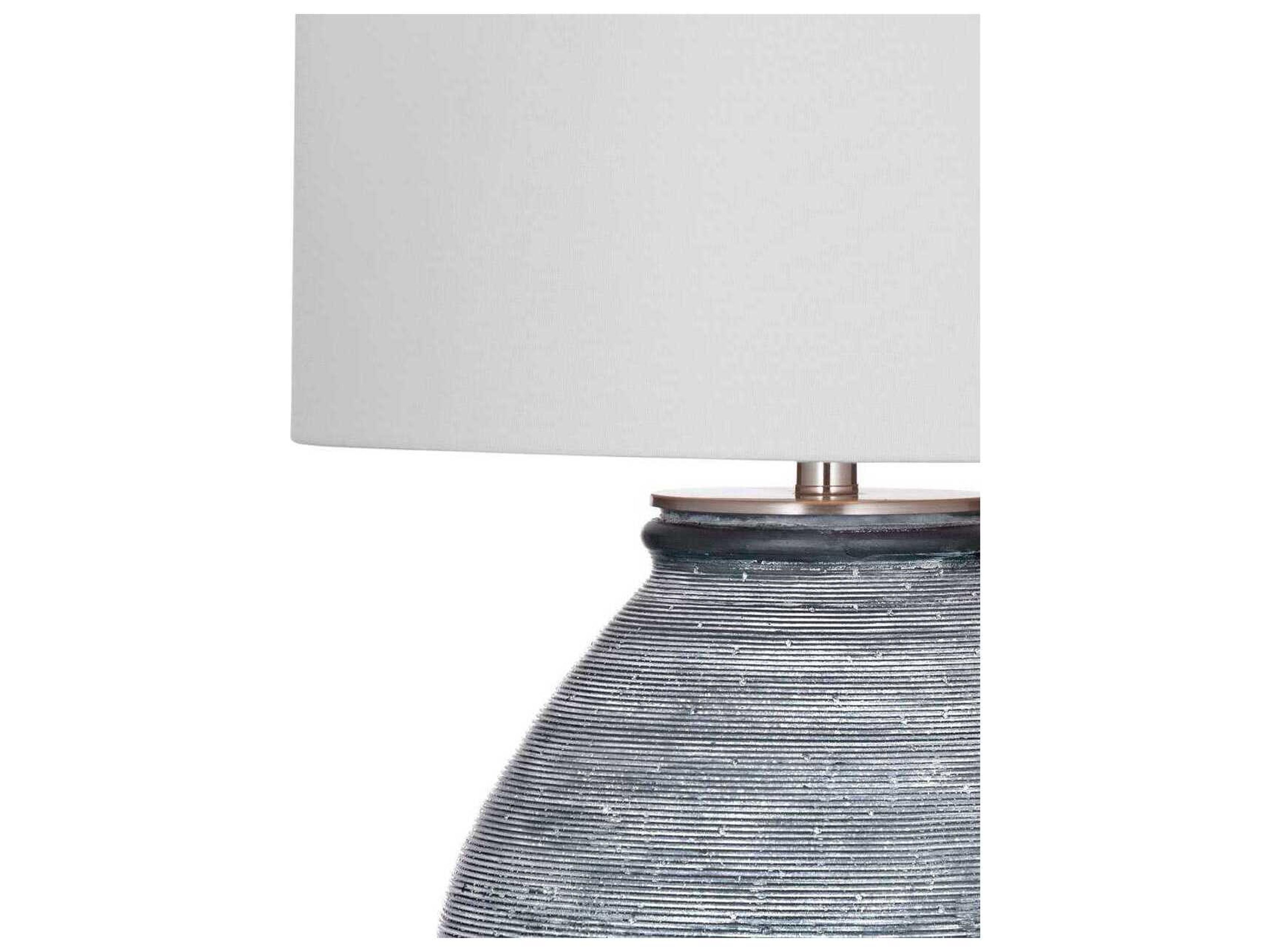 Bassett Mirror Blue Midlands Table Lamp