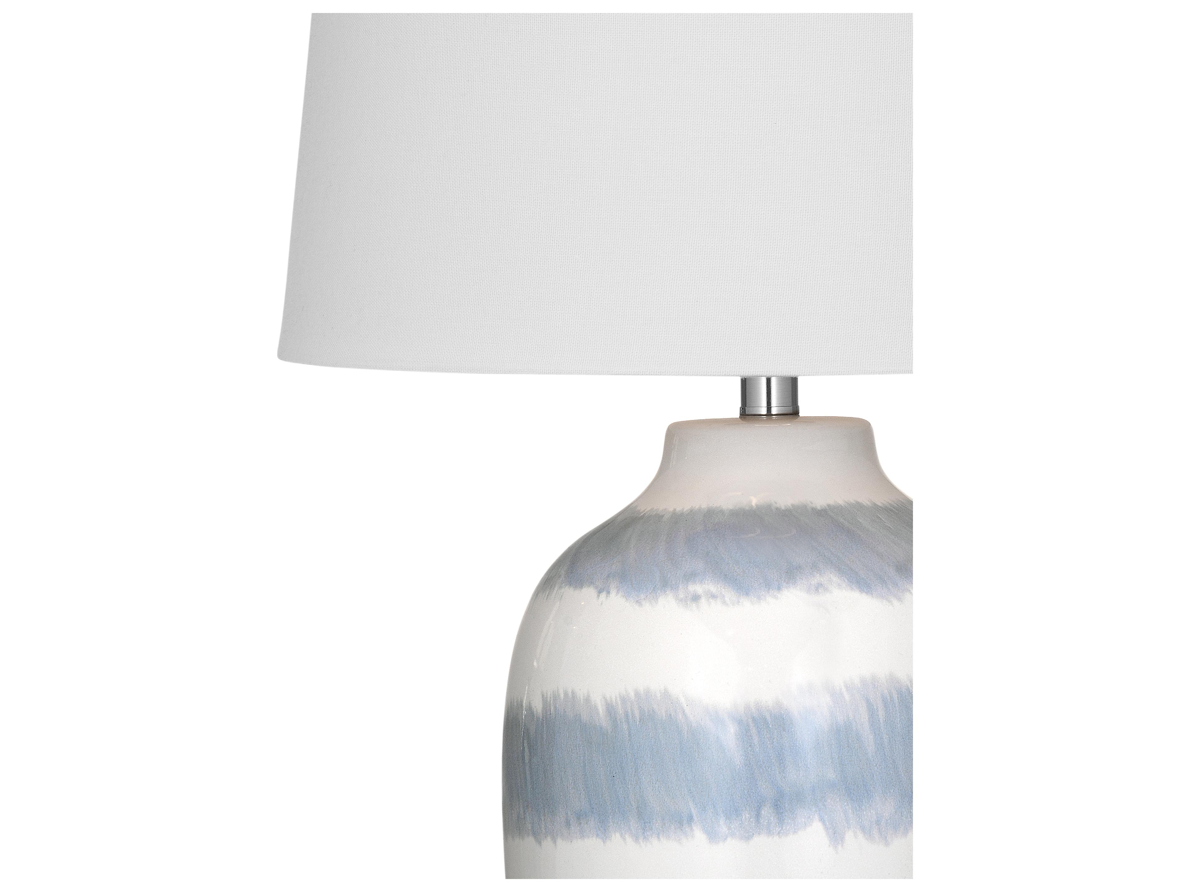 Bassett Mirror White Table Lamp