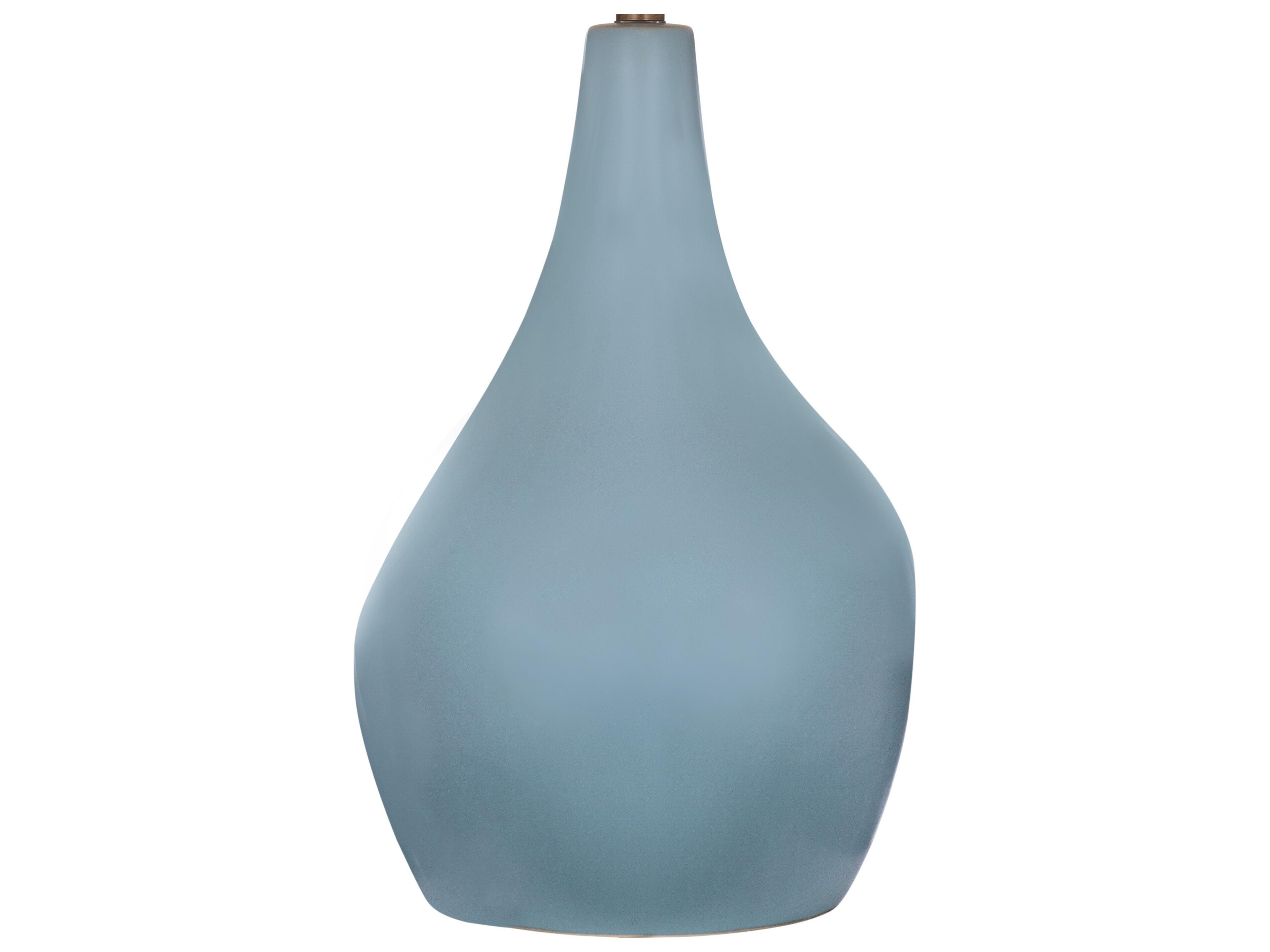 Bassett Mirror Rawlins Light Grey Blue Buffet Lamp