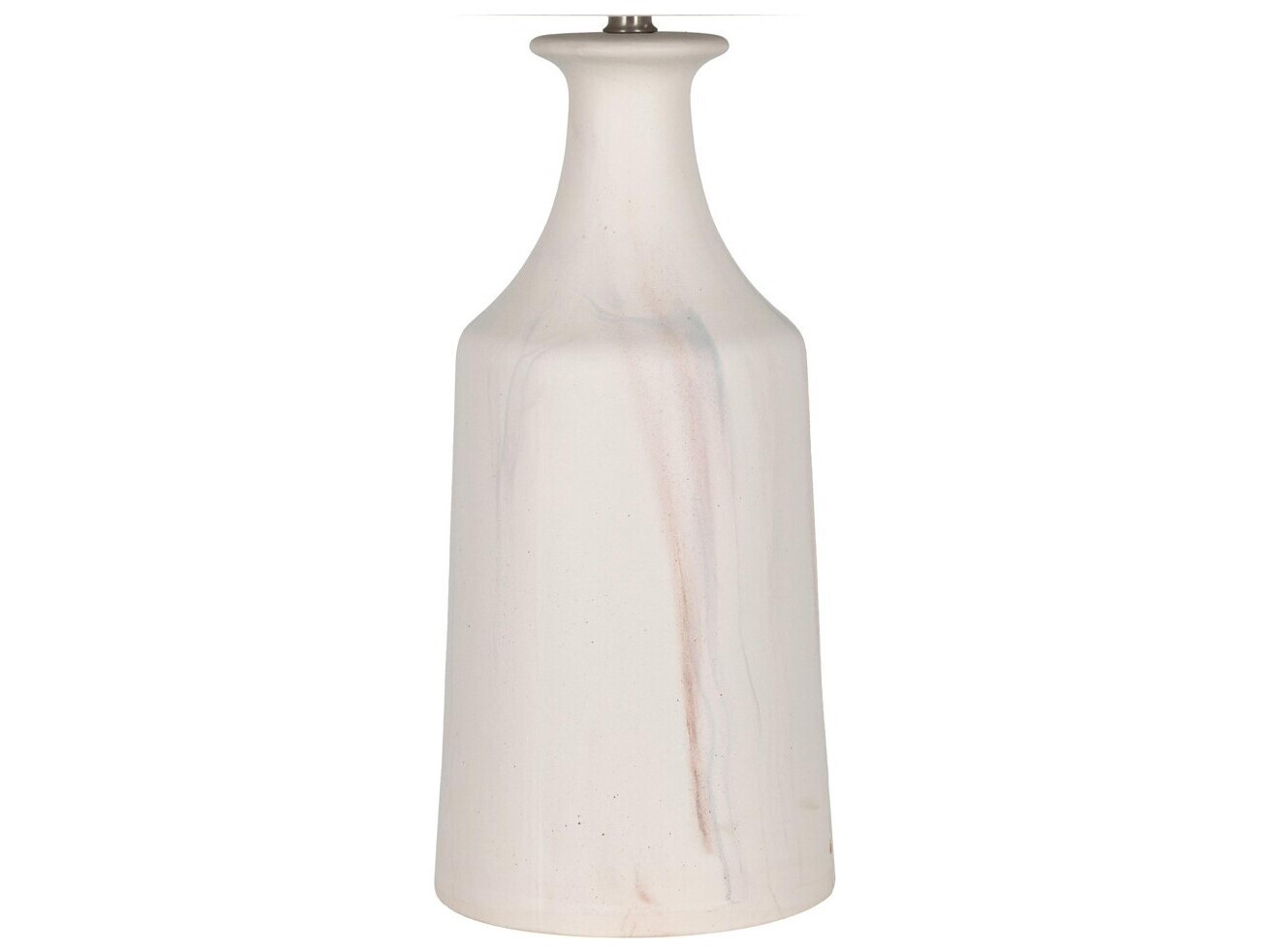 Bassett Mirror White Table Lamp