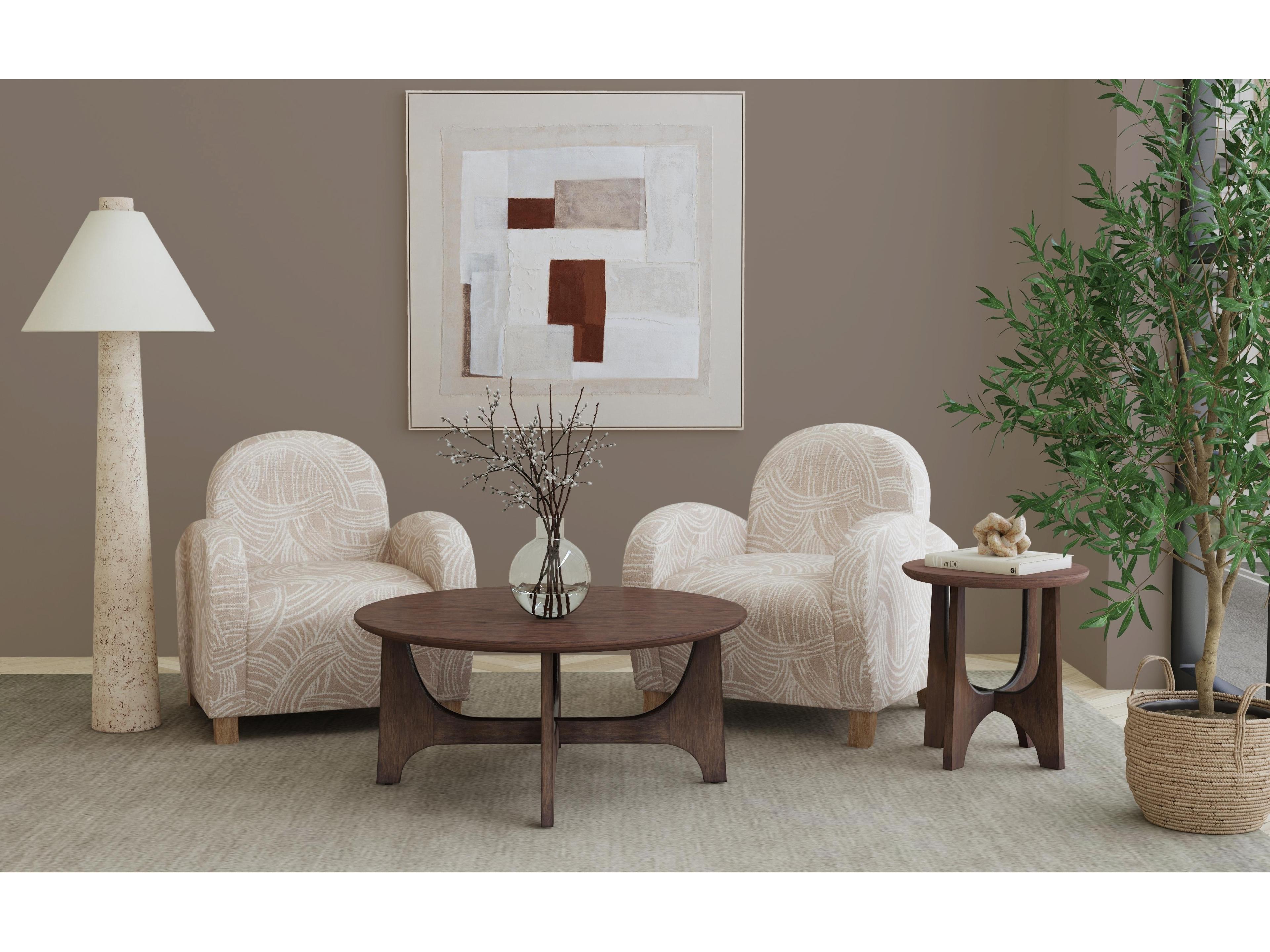 Bassett Mirror Off White Floor Lamp