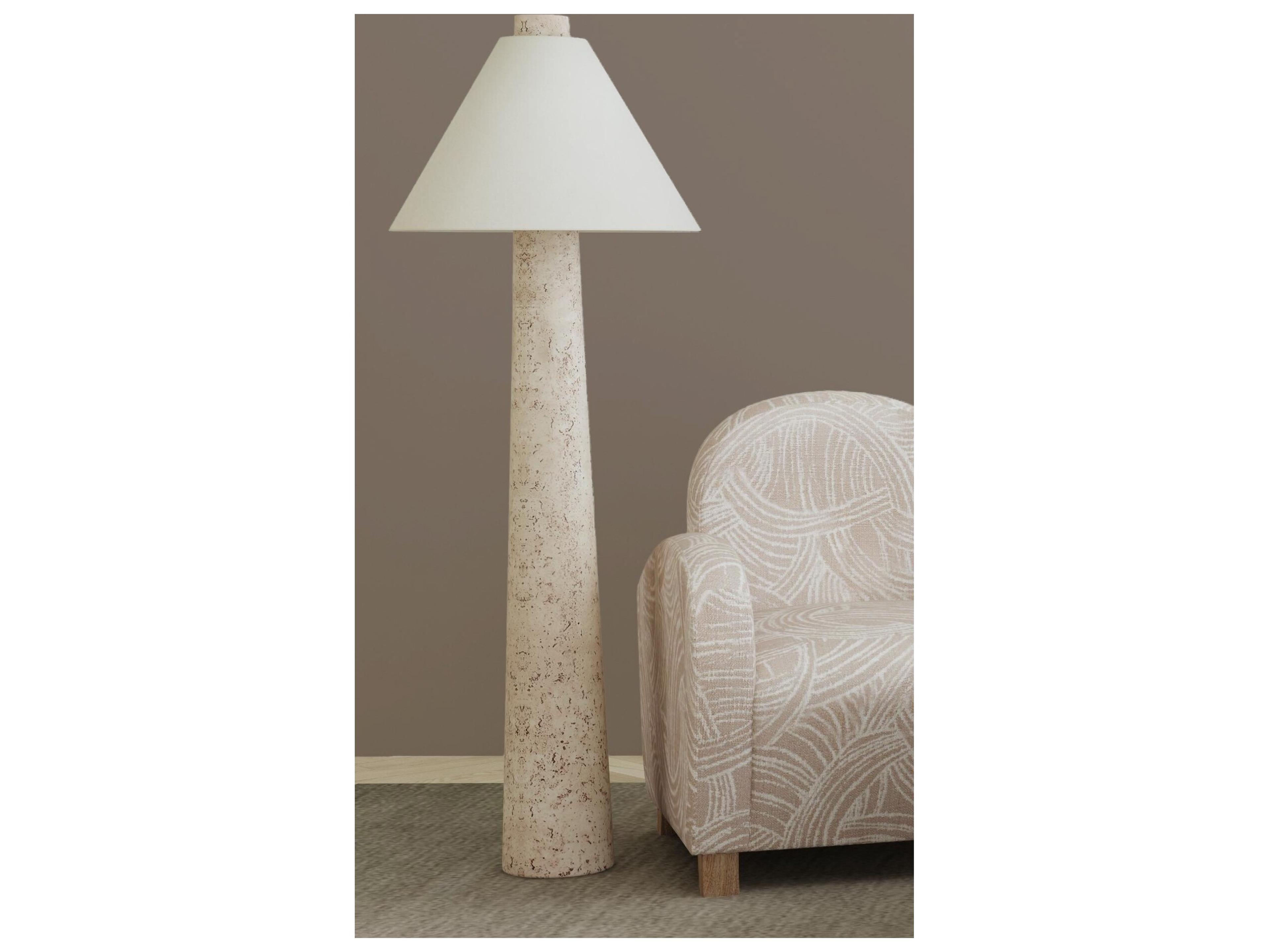 Bassett Mirror Off White Floor Lamp