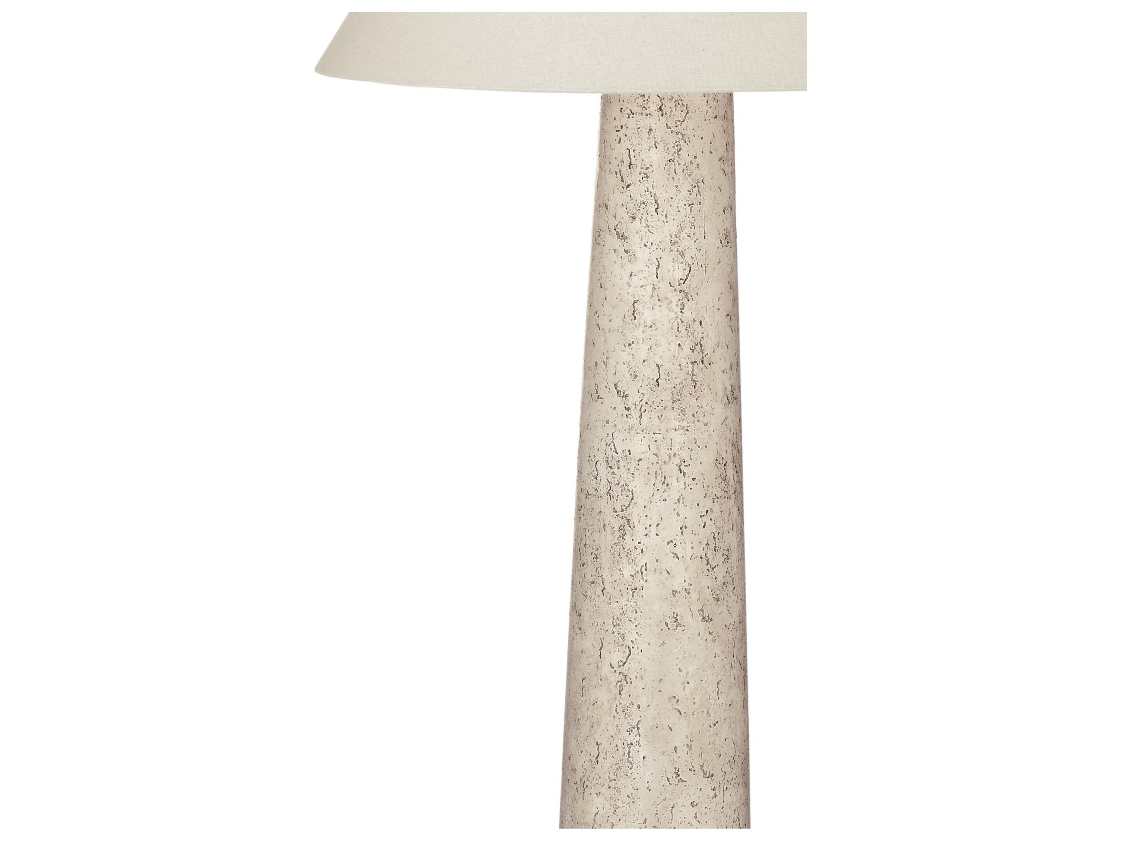 Bassett Mirror Off White Floor Lamp