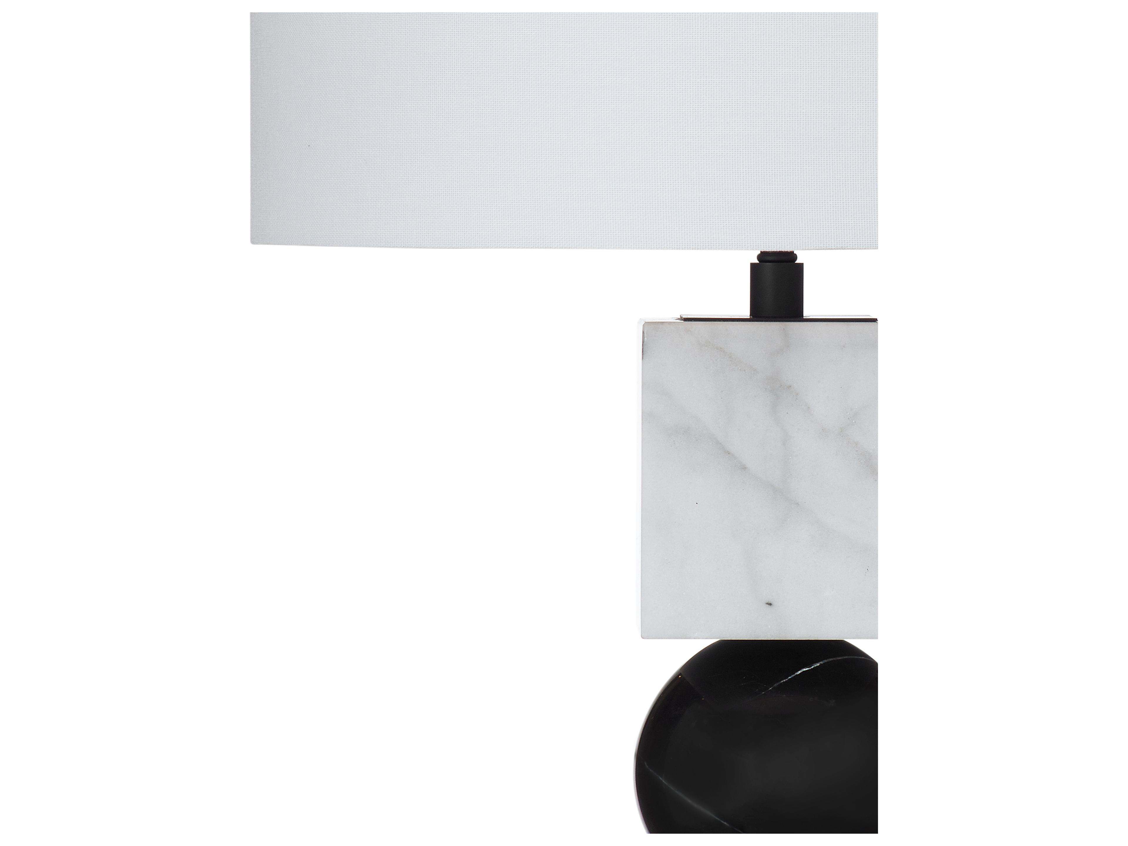 Bassett Mirror White Table Lamp