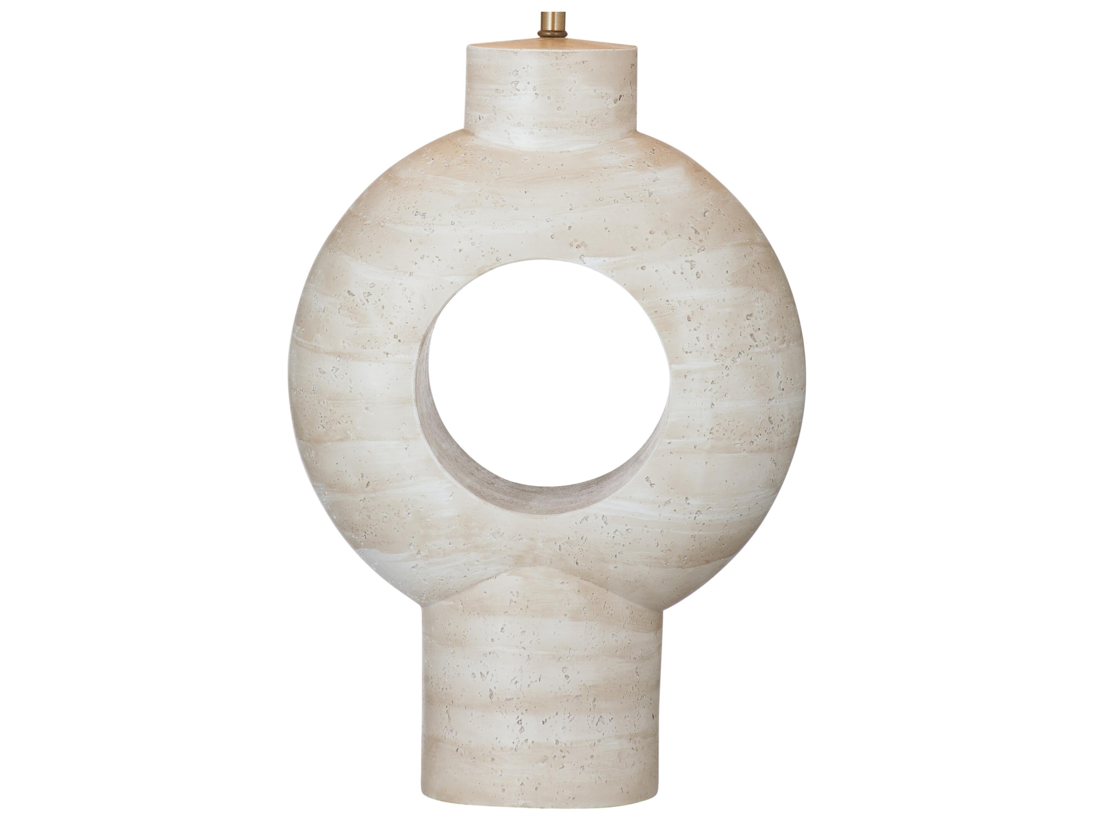 Bassett Mirror Off White Table Lamp