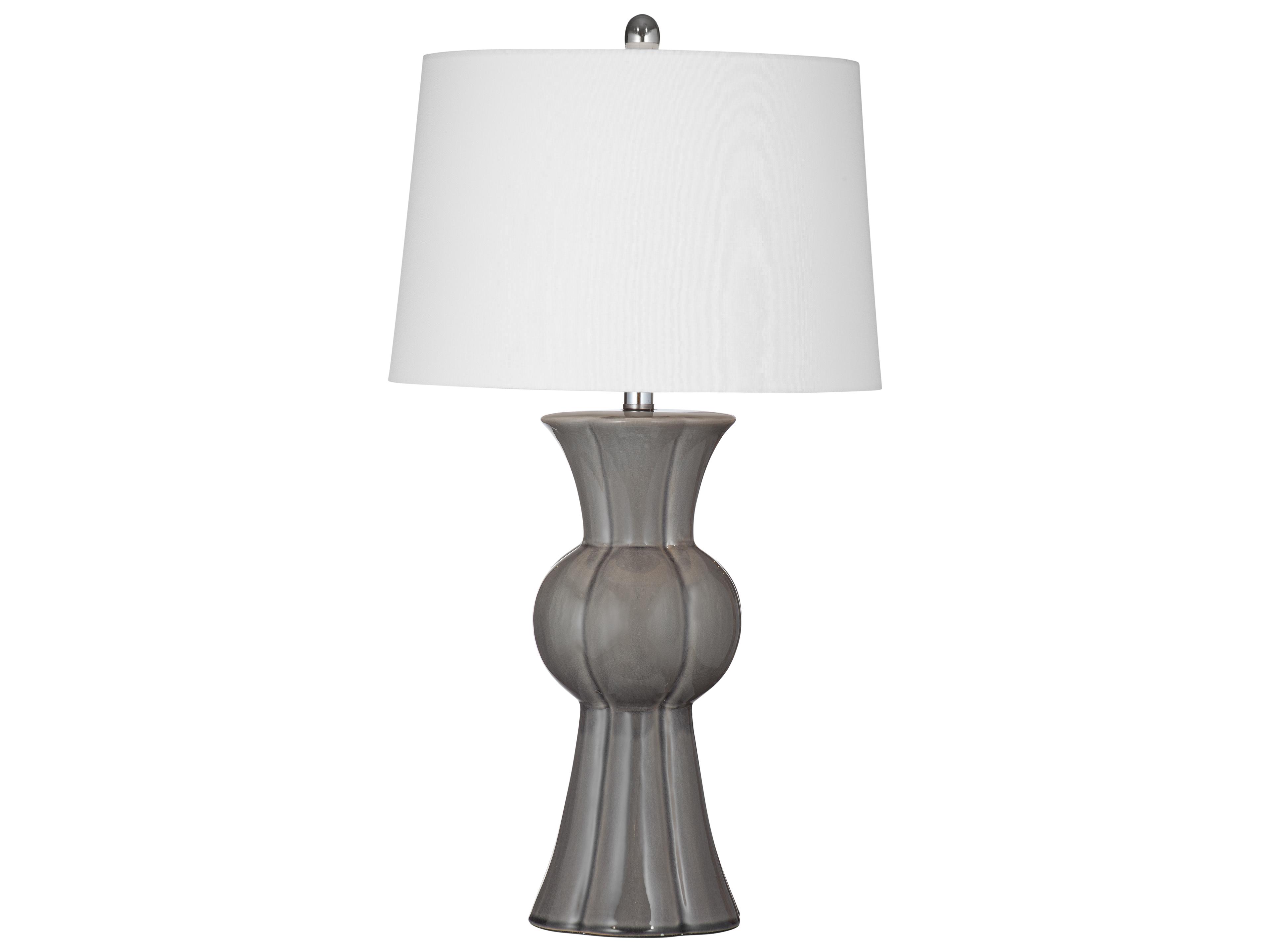 Bassett Mirror Gray Table Lamp
