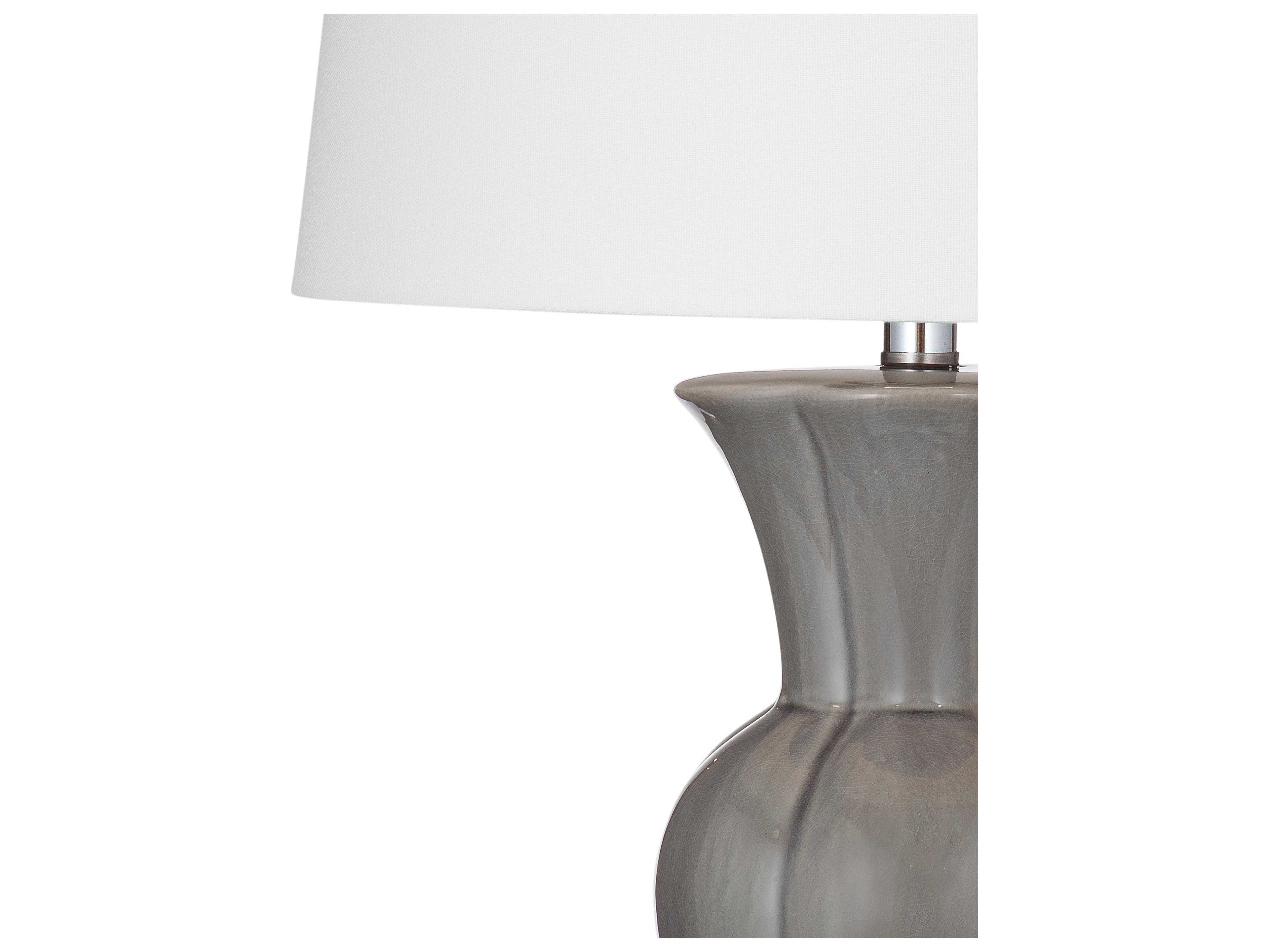 Bassett Mirror Gray Table Lamp