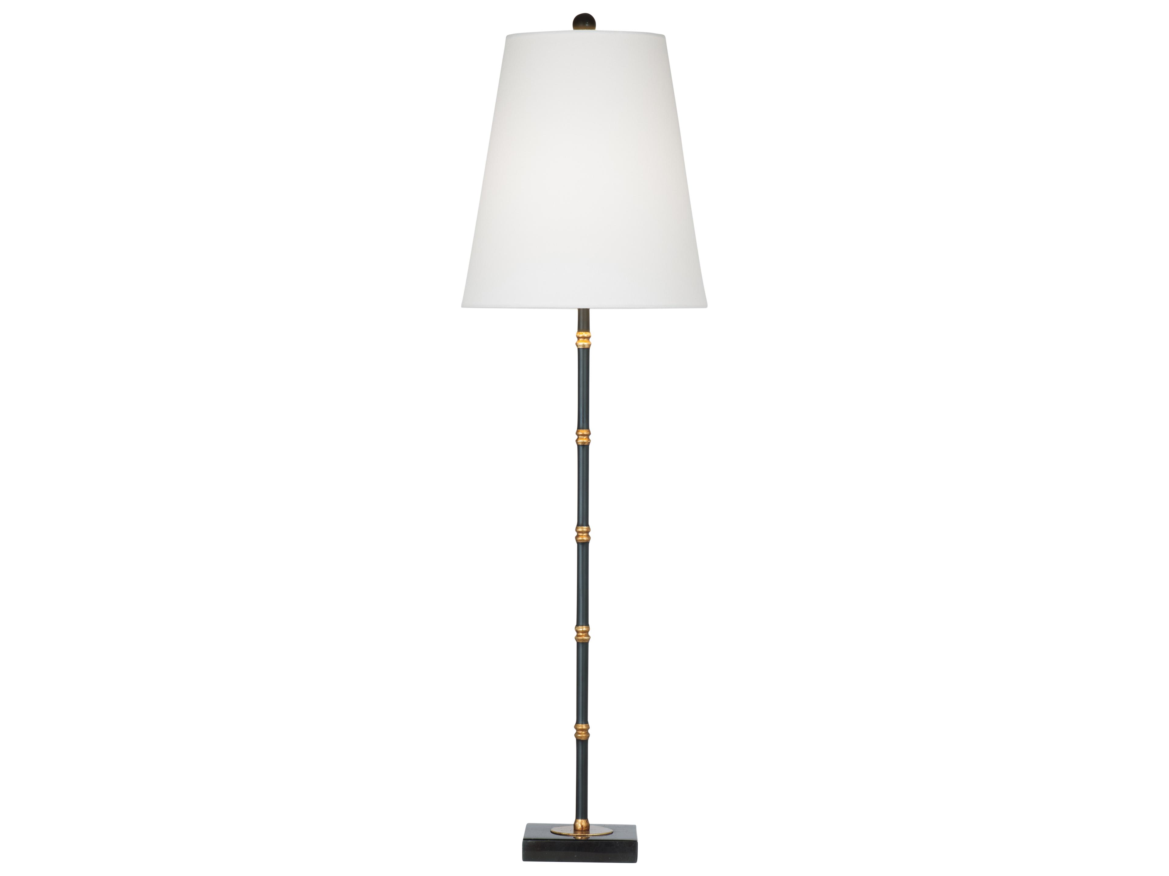 Bassett Mirror Black Table Lamp