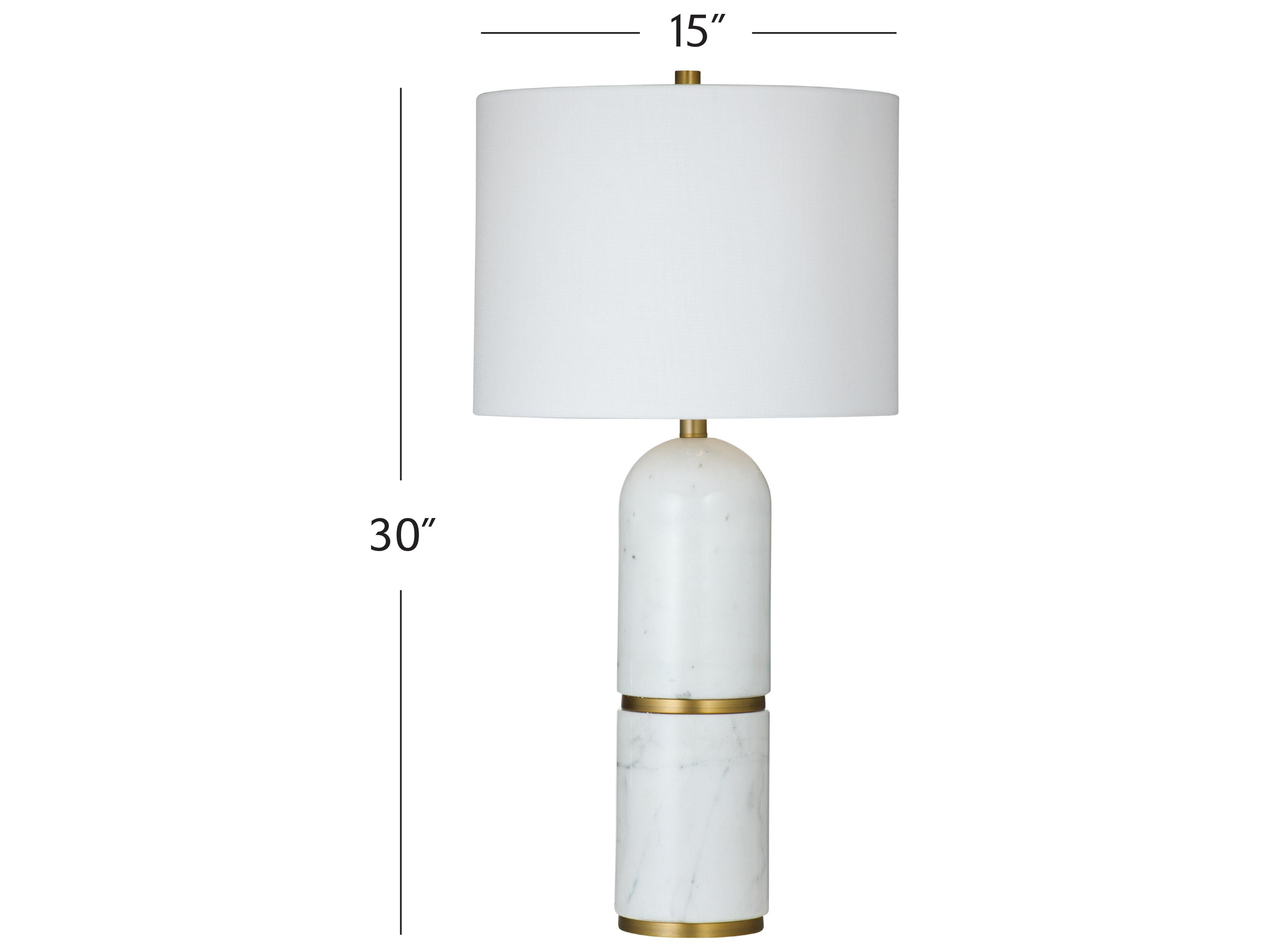 Bassett Mirror Gold Table Lamp