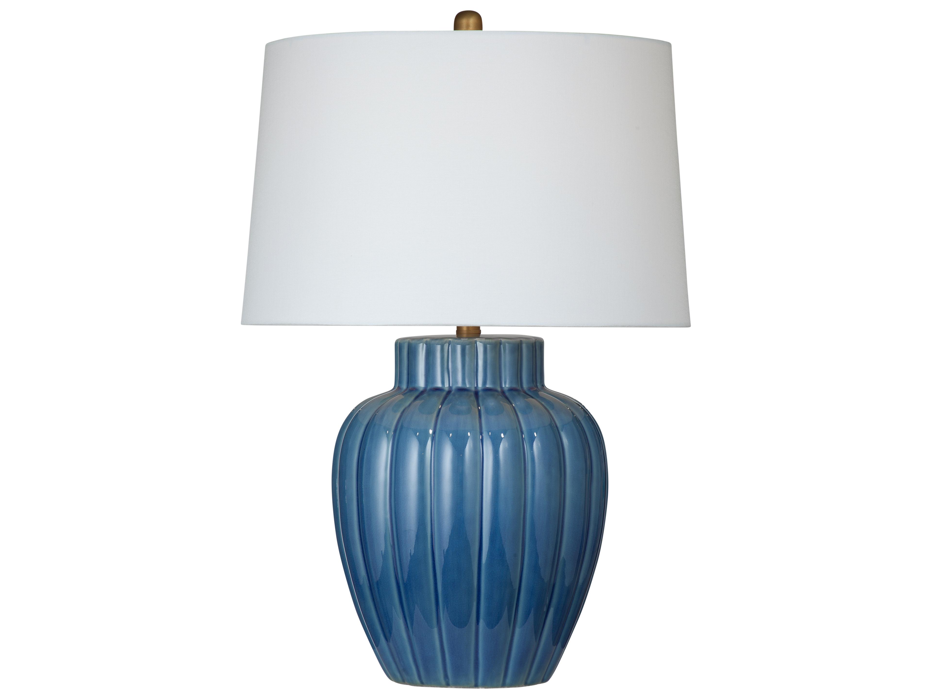 Blue Table Lamp