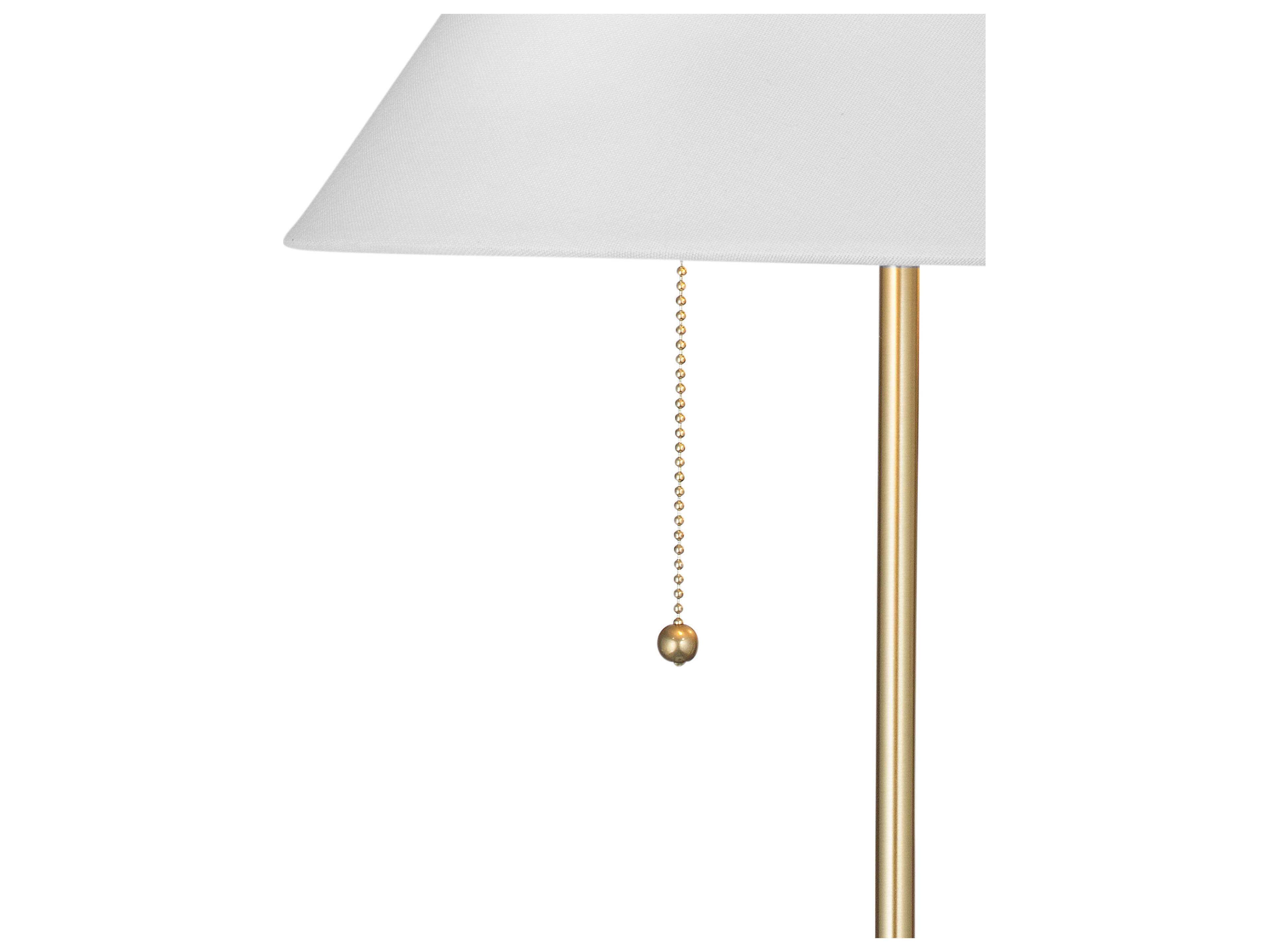 Bassett Mirror Gold Brass Table Lamp