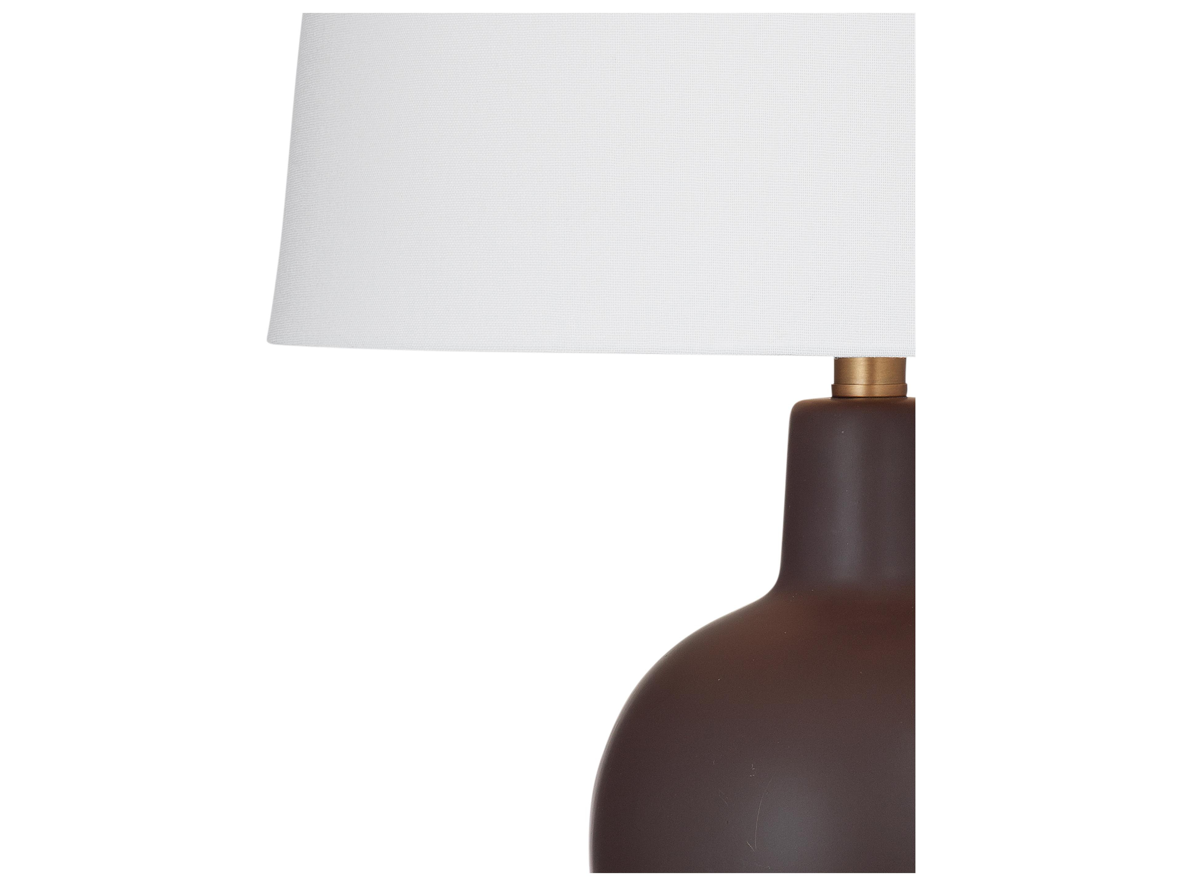 Bassett Mirror Brown Table Lamp