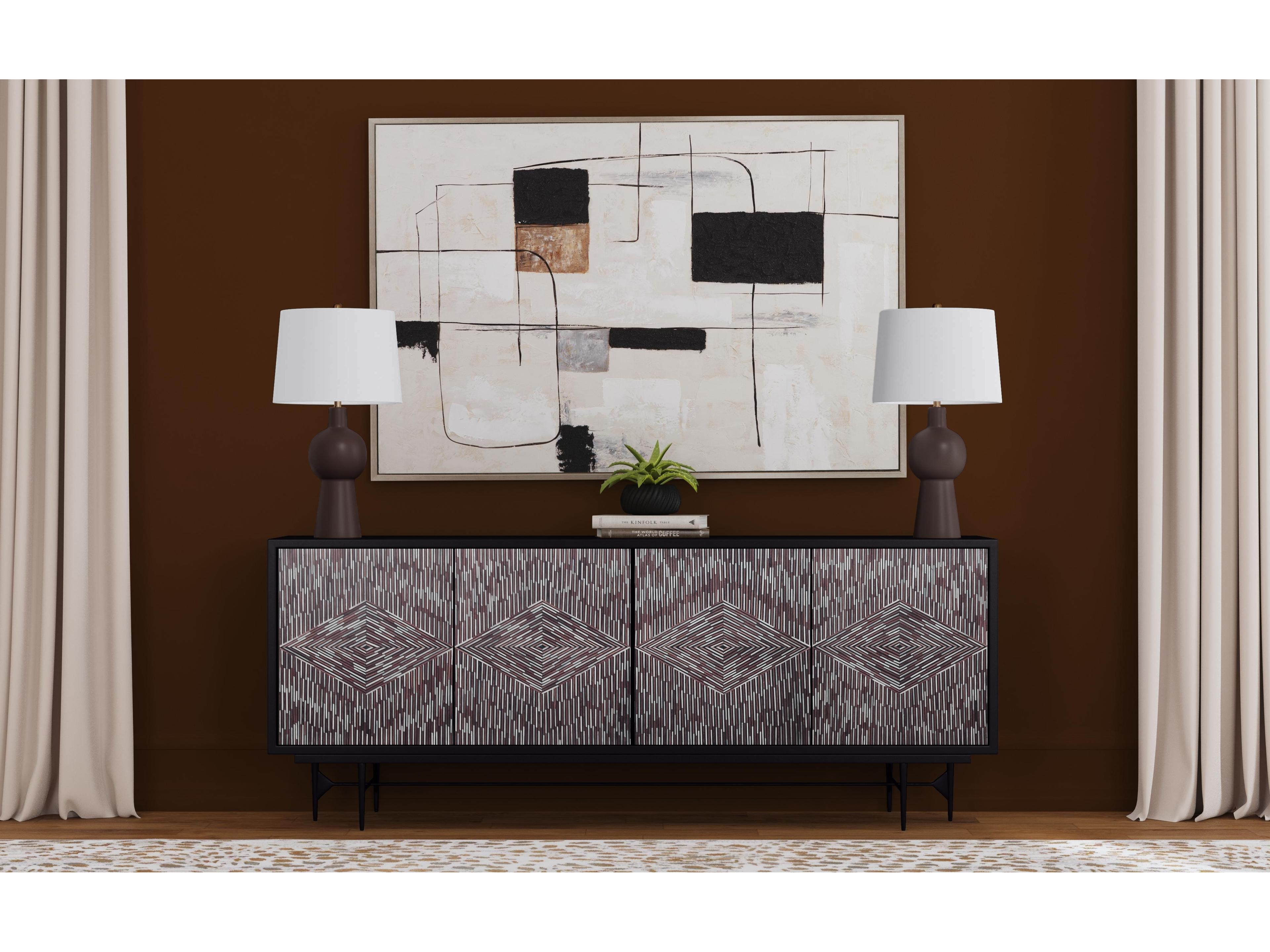 Bassett Mirror Brown Table Lamp