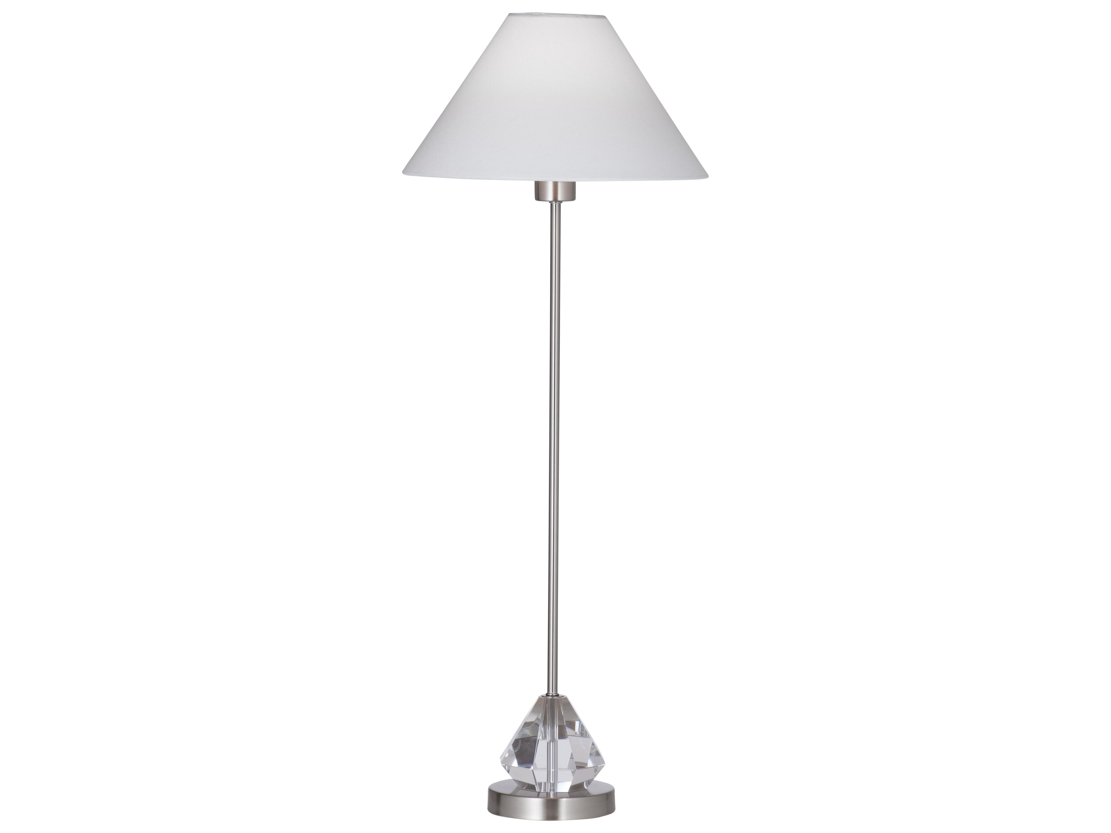 Silver Table Lamp
