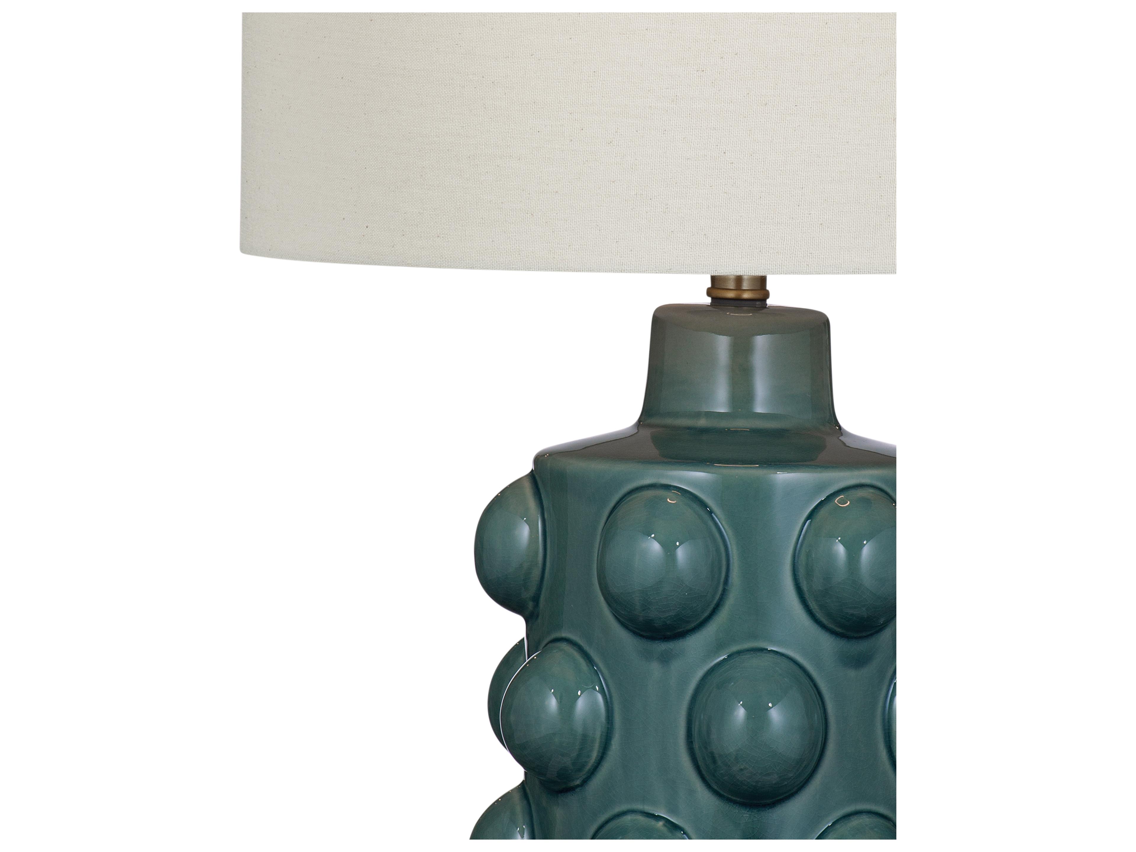 Bassett Mirror Blue Table Lamp
