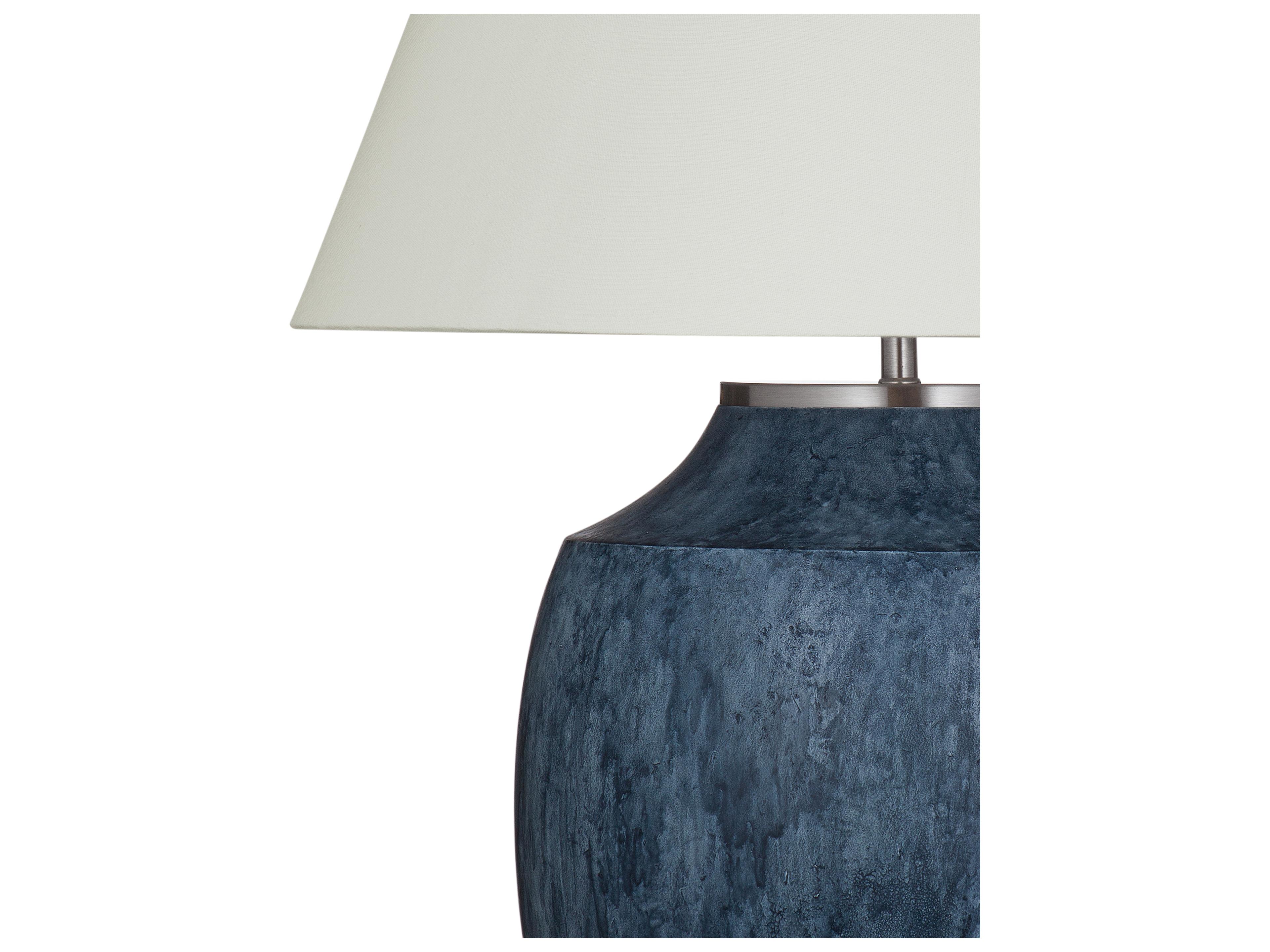 Bassett Mirror Blue Table Lamp