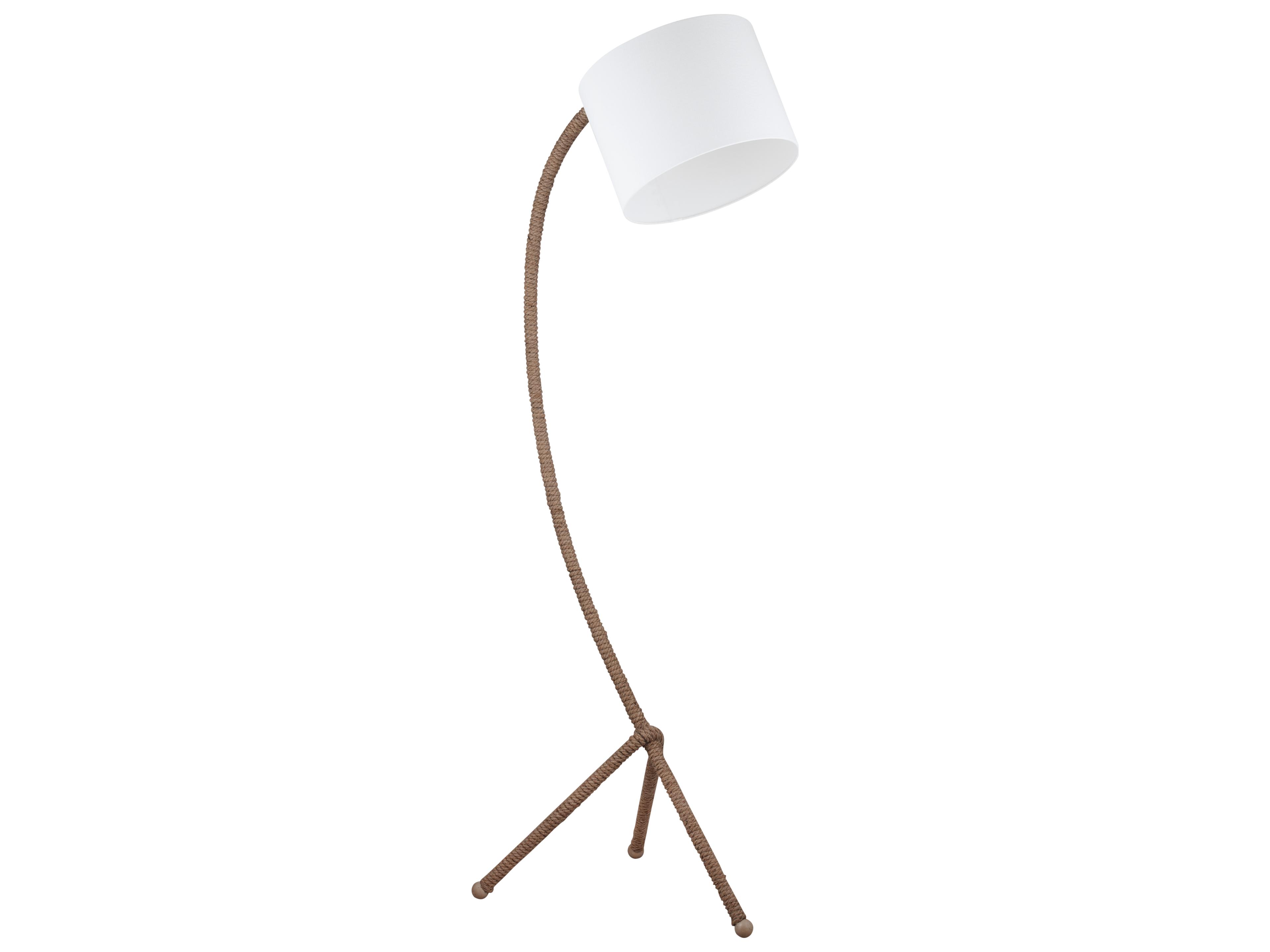 Natural Wood Floor Lamp