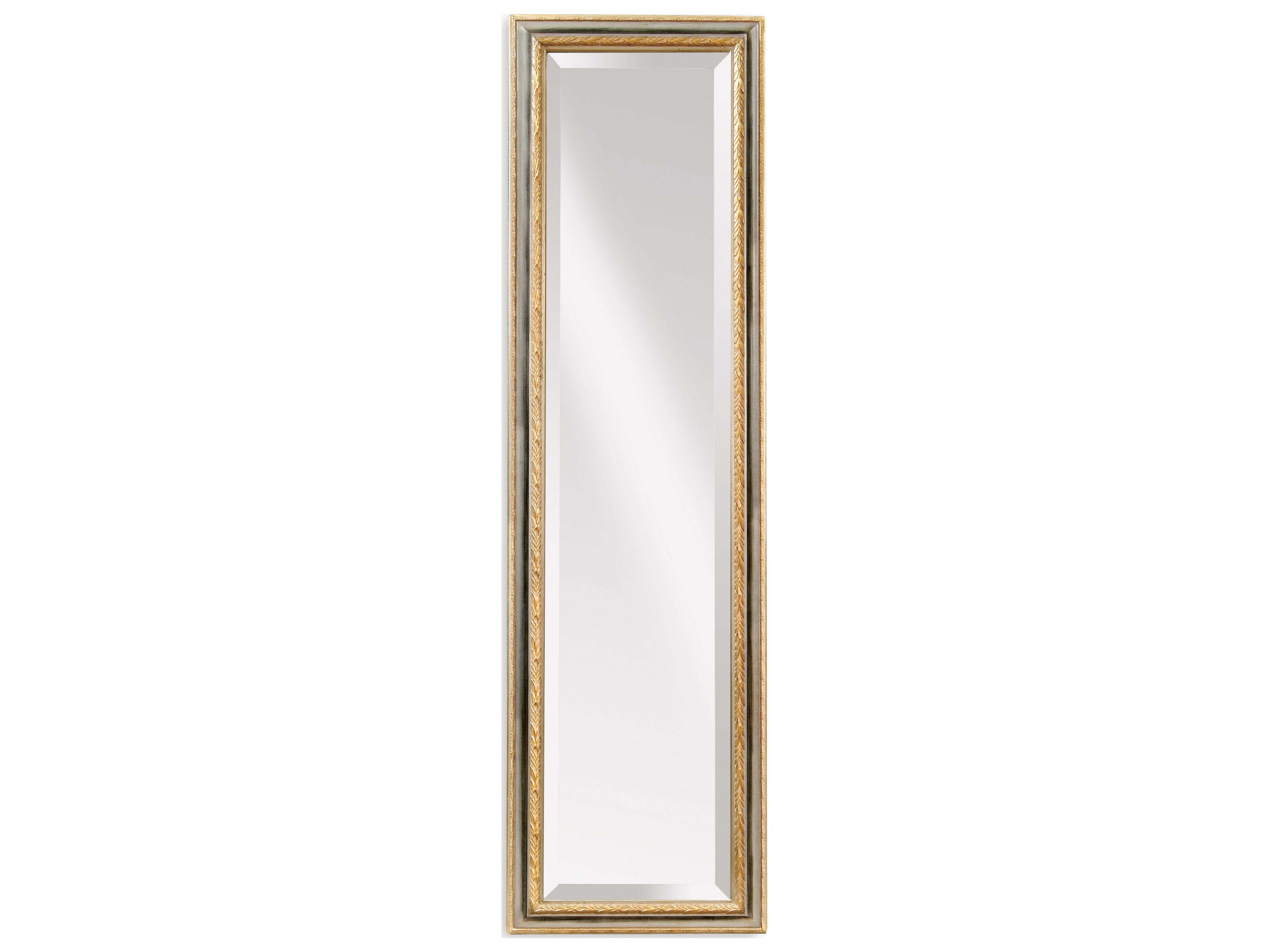 Regis Cheval Silver Gold Rectangular Wall Mirror