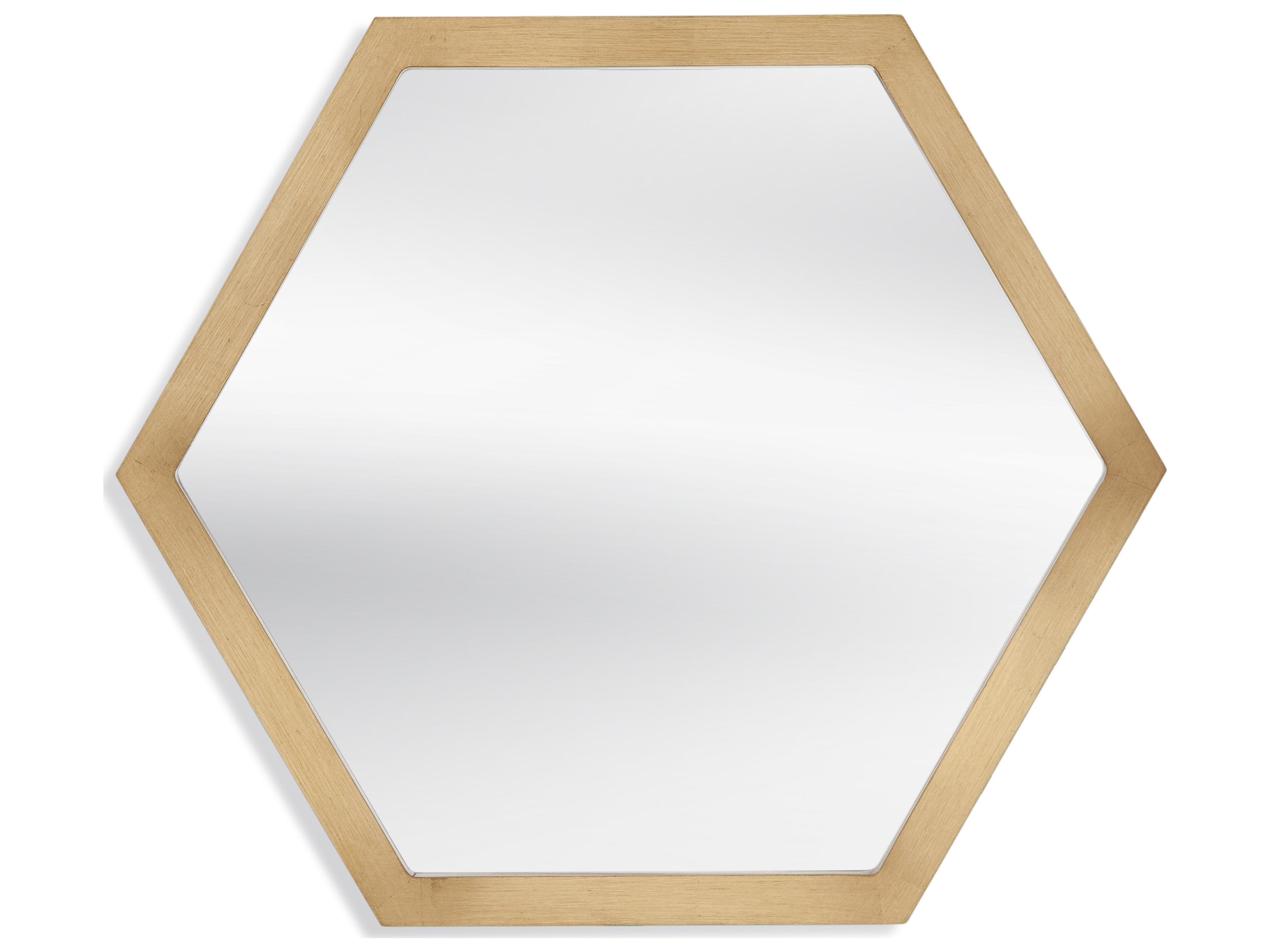 Bassett Mirror Dunn Hexagon Wall Mirror