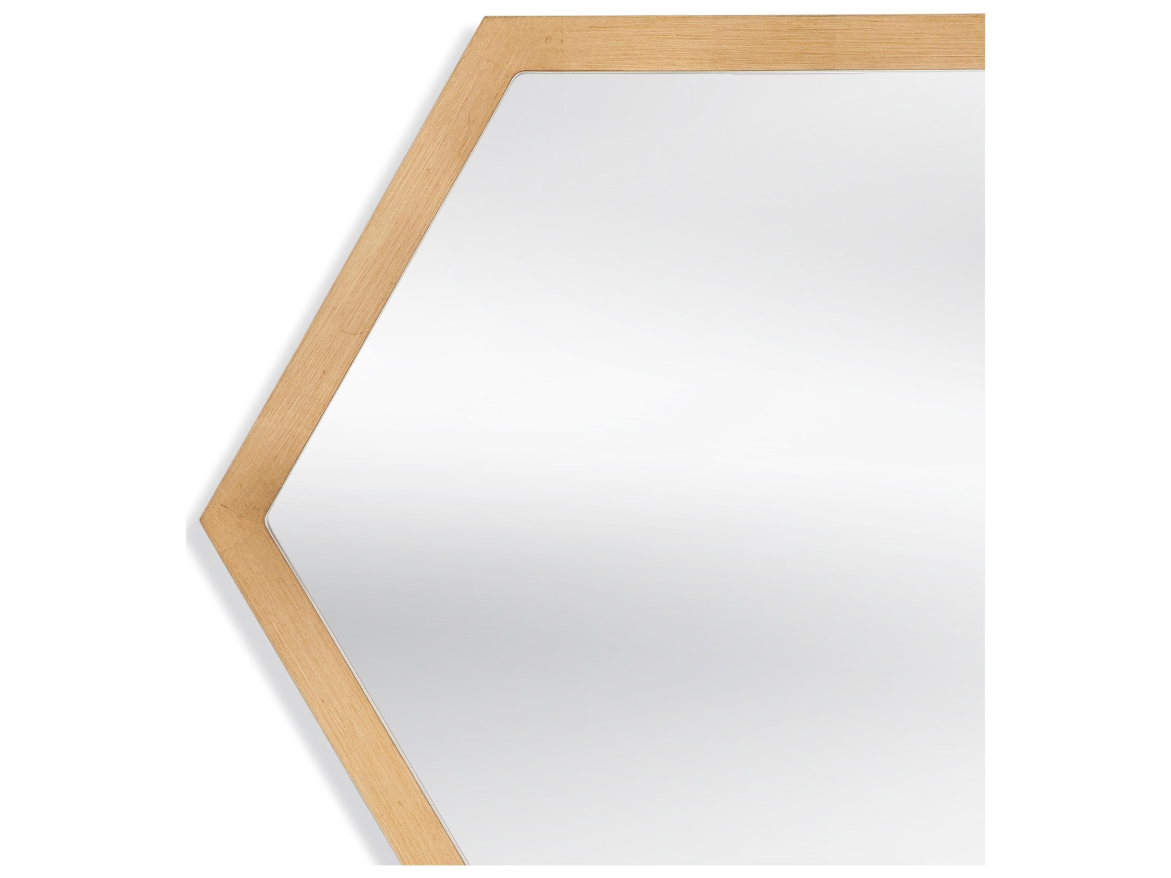 Bassett Mirror Dunn Hexagon Wall Mirror