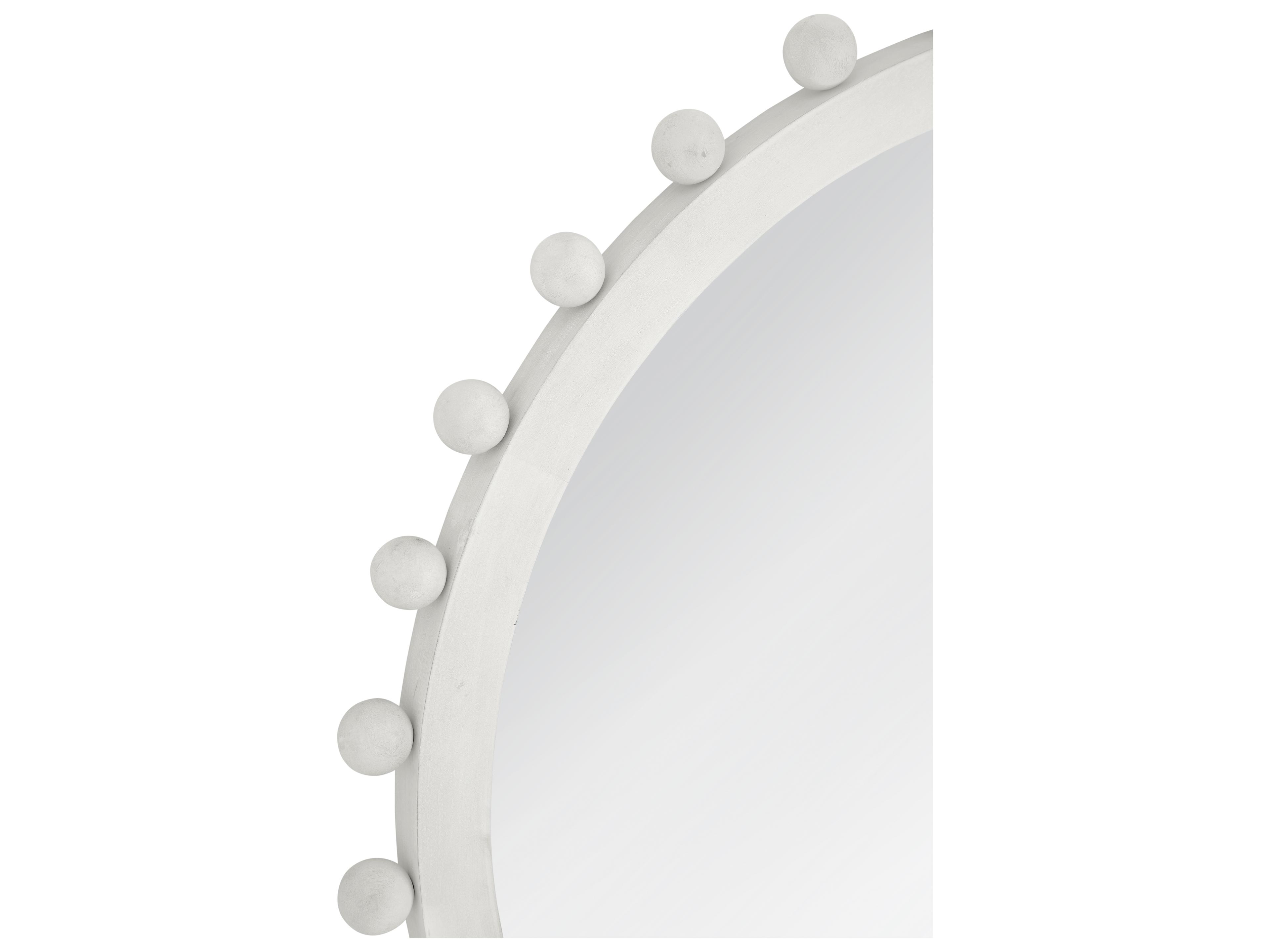 Bassett Mirror Allard Round Wall Mirror