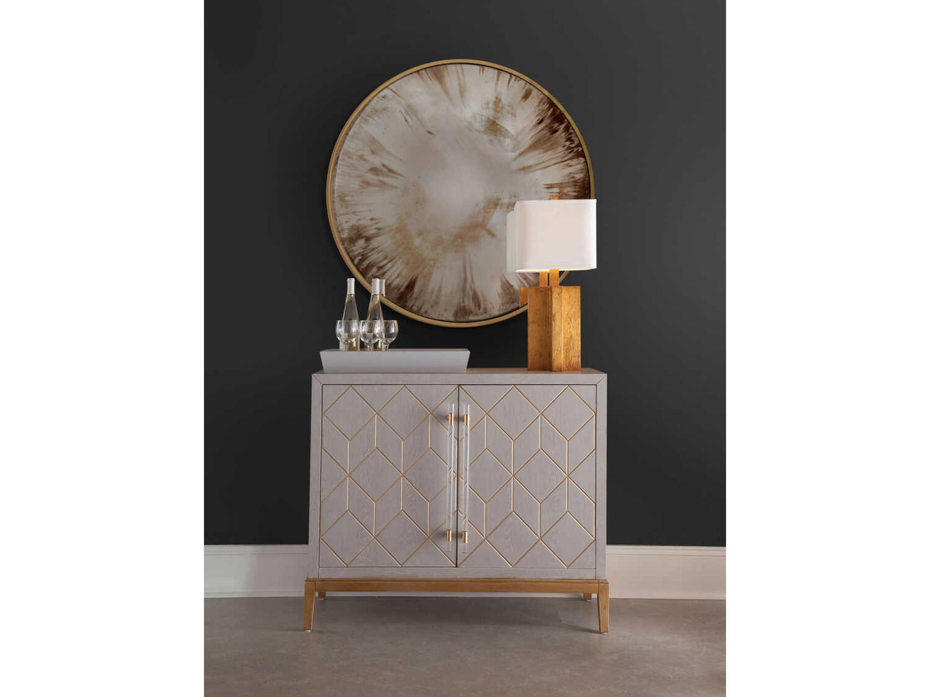 Bassett Mirror Gannon Hovland Round Wall Mirror