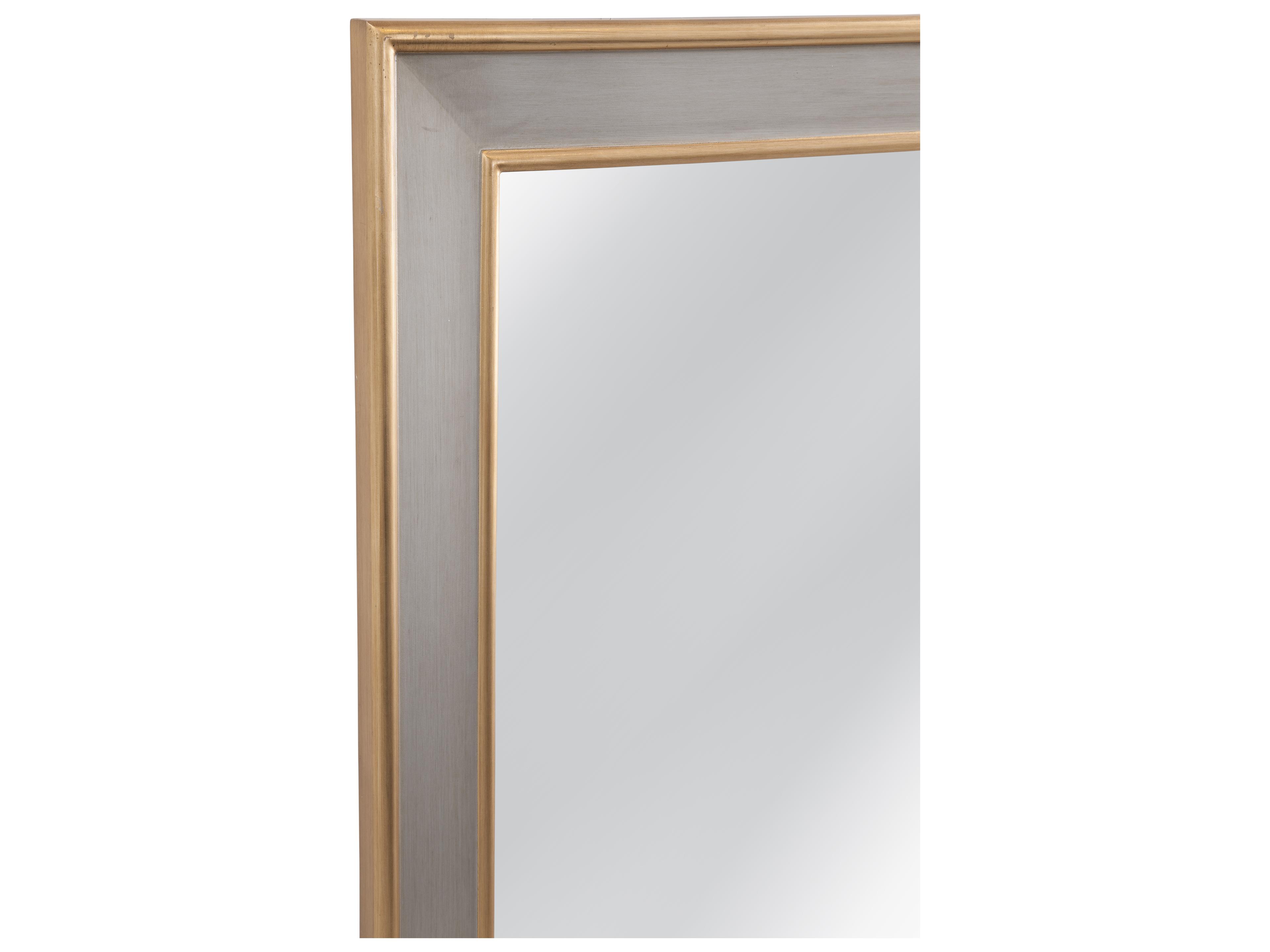 Bassett Mirror Doubled Rectangular Wall Mirror