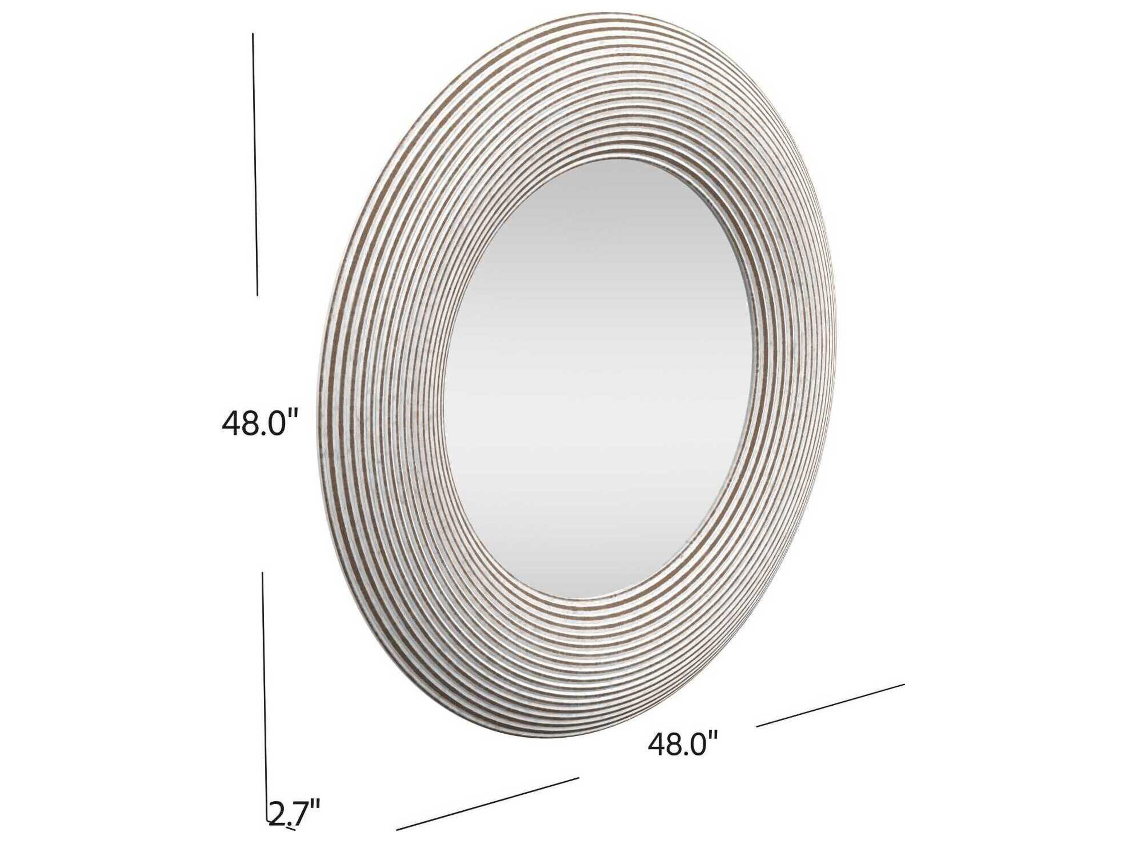 Bassett Mirror Spin Round Wall Mirror