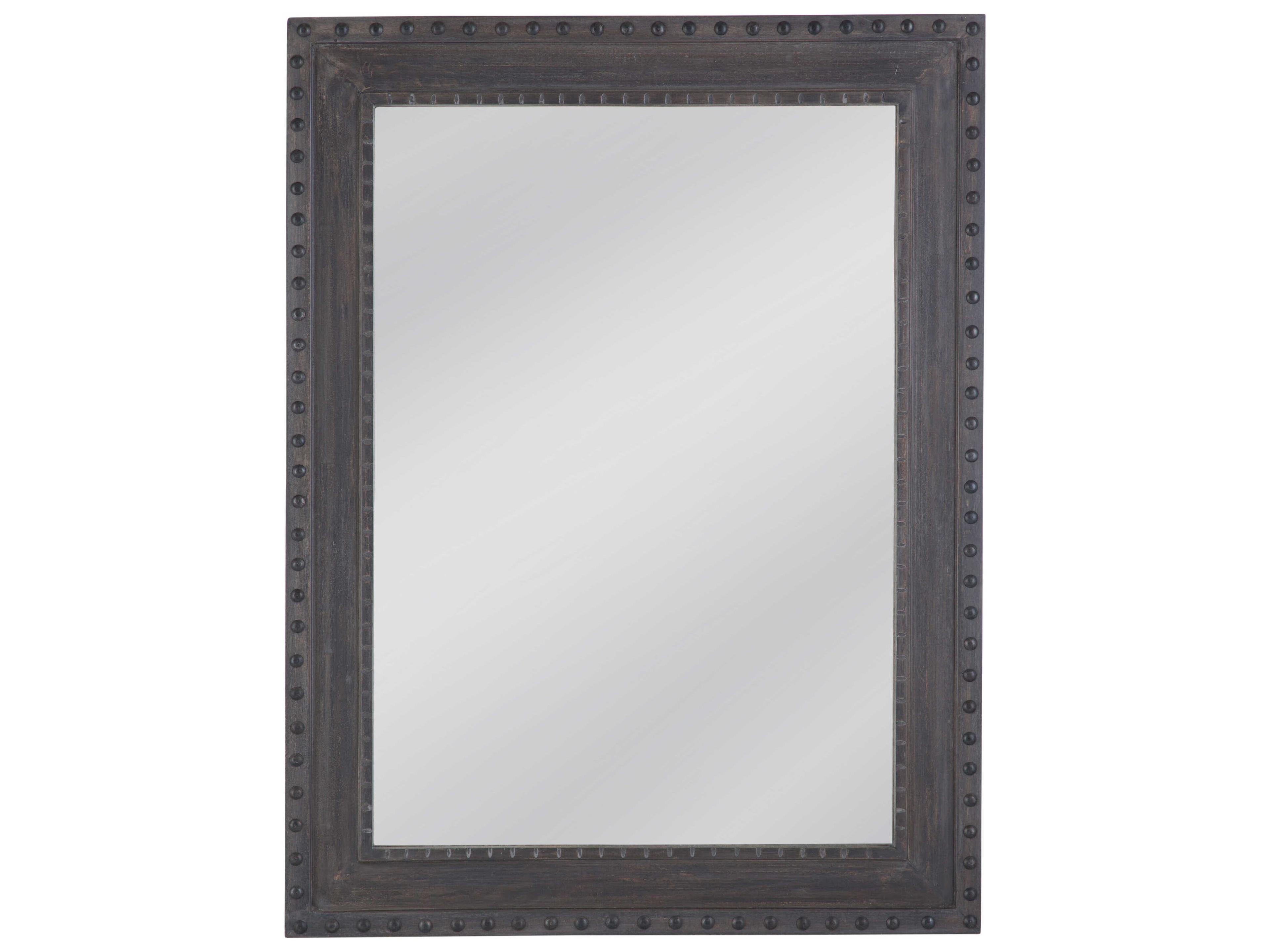 Bassett Mirror Shiva Gray Wall Rectangular