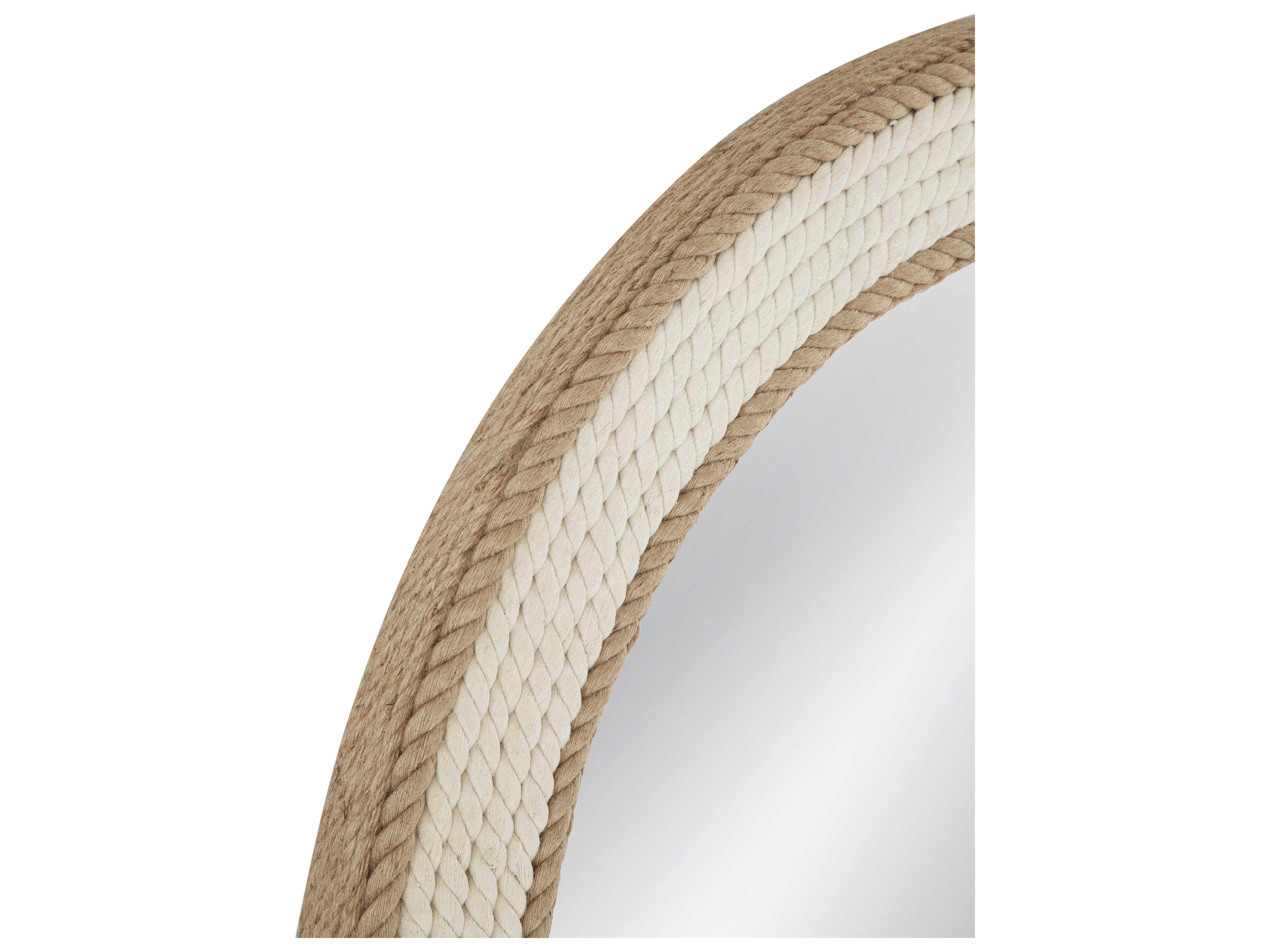 Bassett Mirror Apolline White Wall Round