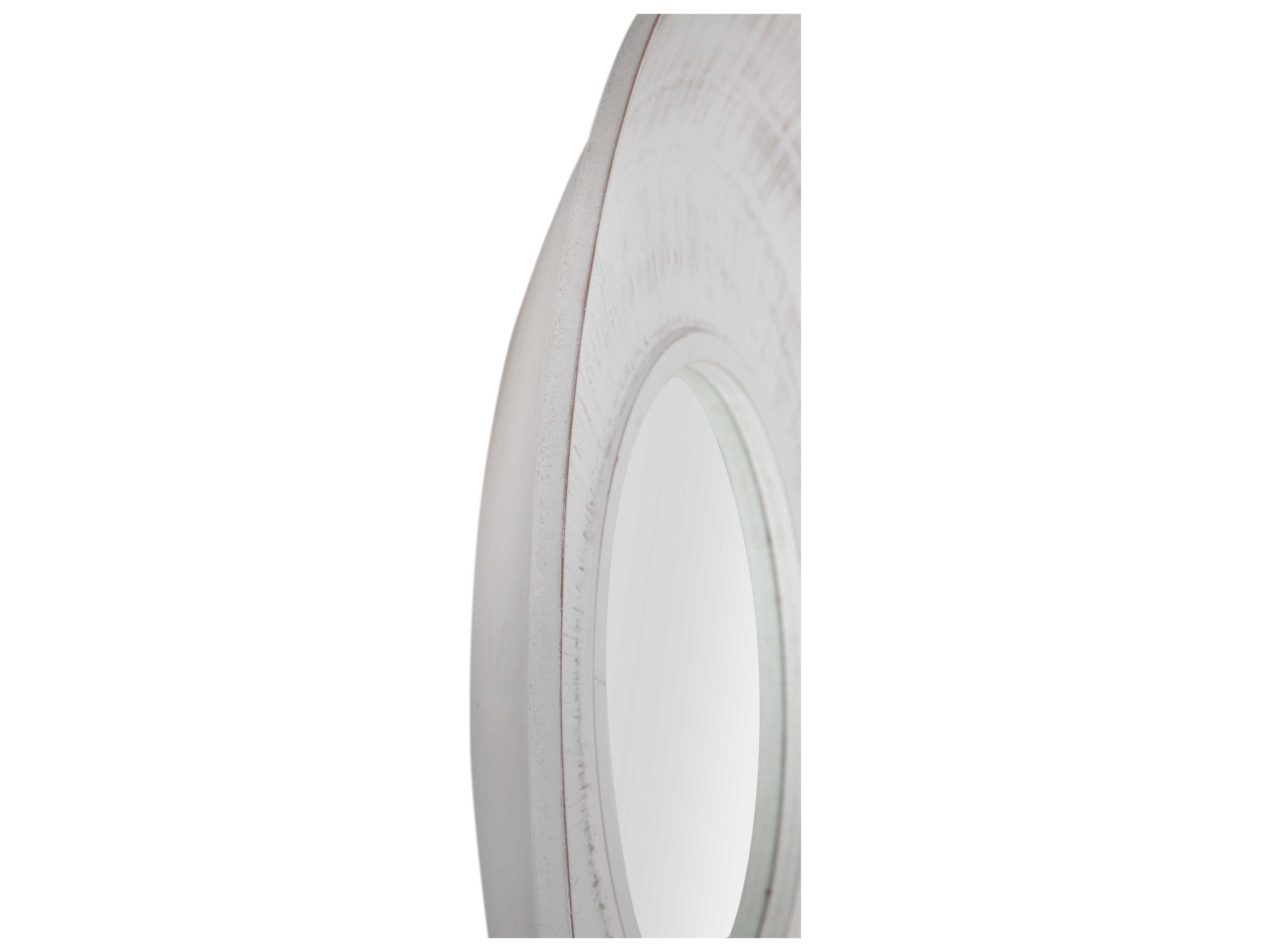 Bassett Mirror Ocean White Wall Round