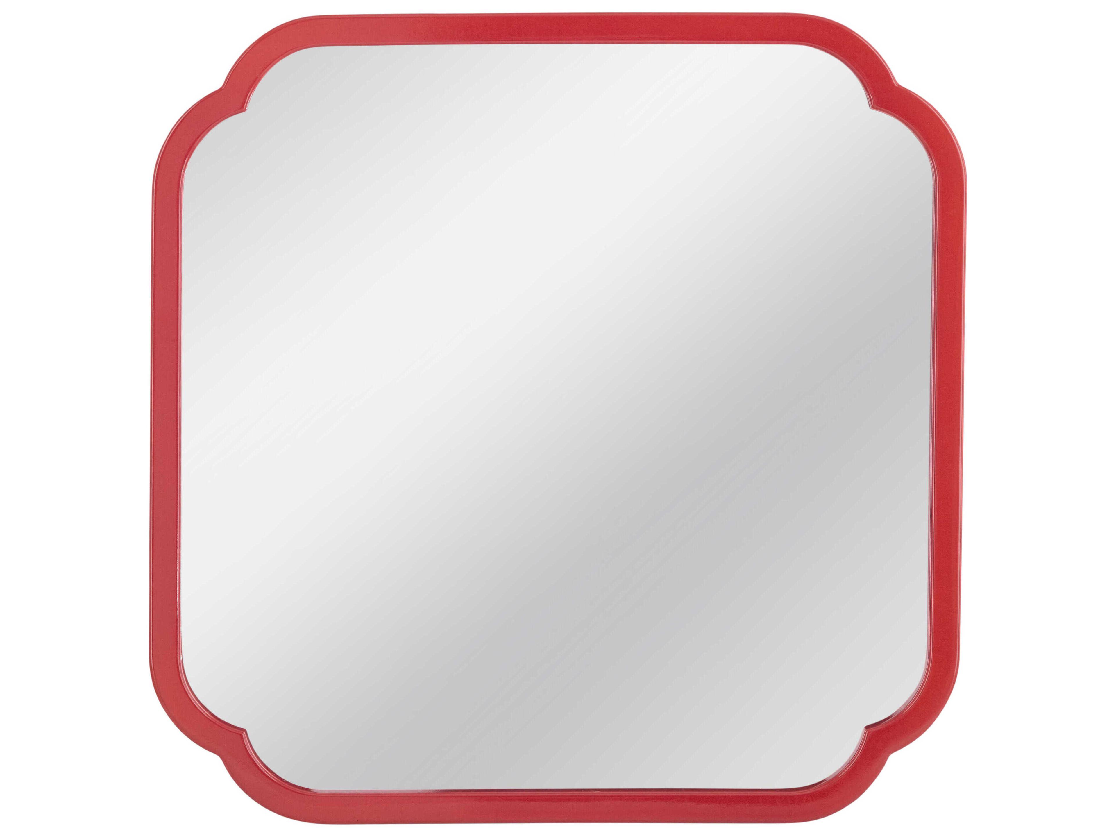 Bassett Mirror Flora Red Wall