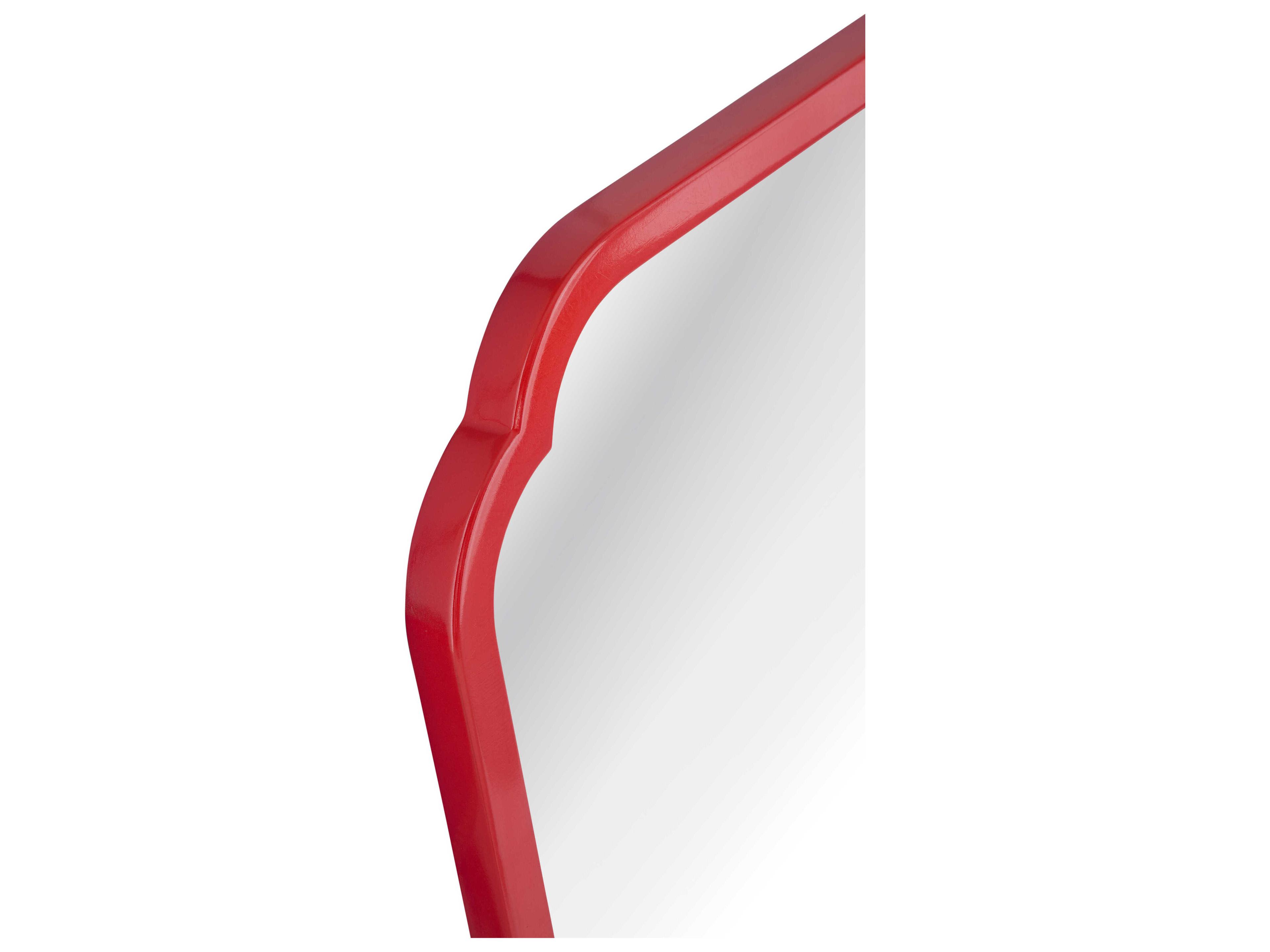 Bassett Mirror Flora Red Wall