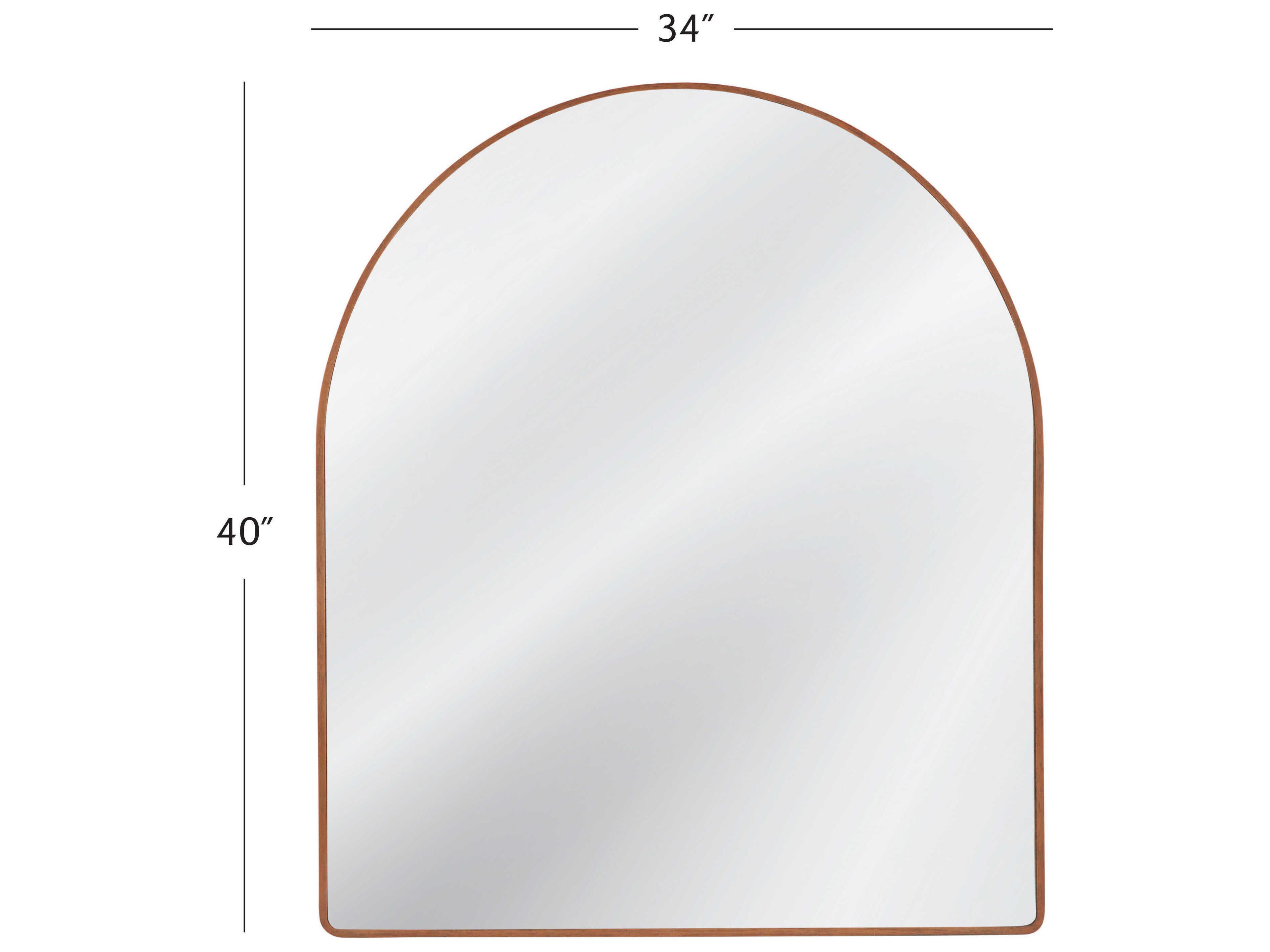 Bassett Mirror Hazel Brown Wall