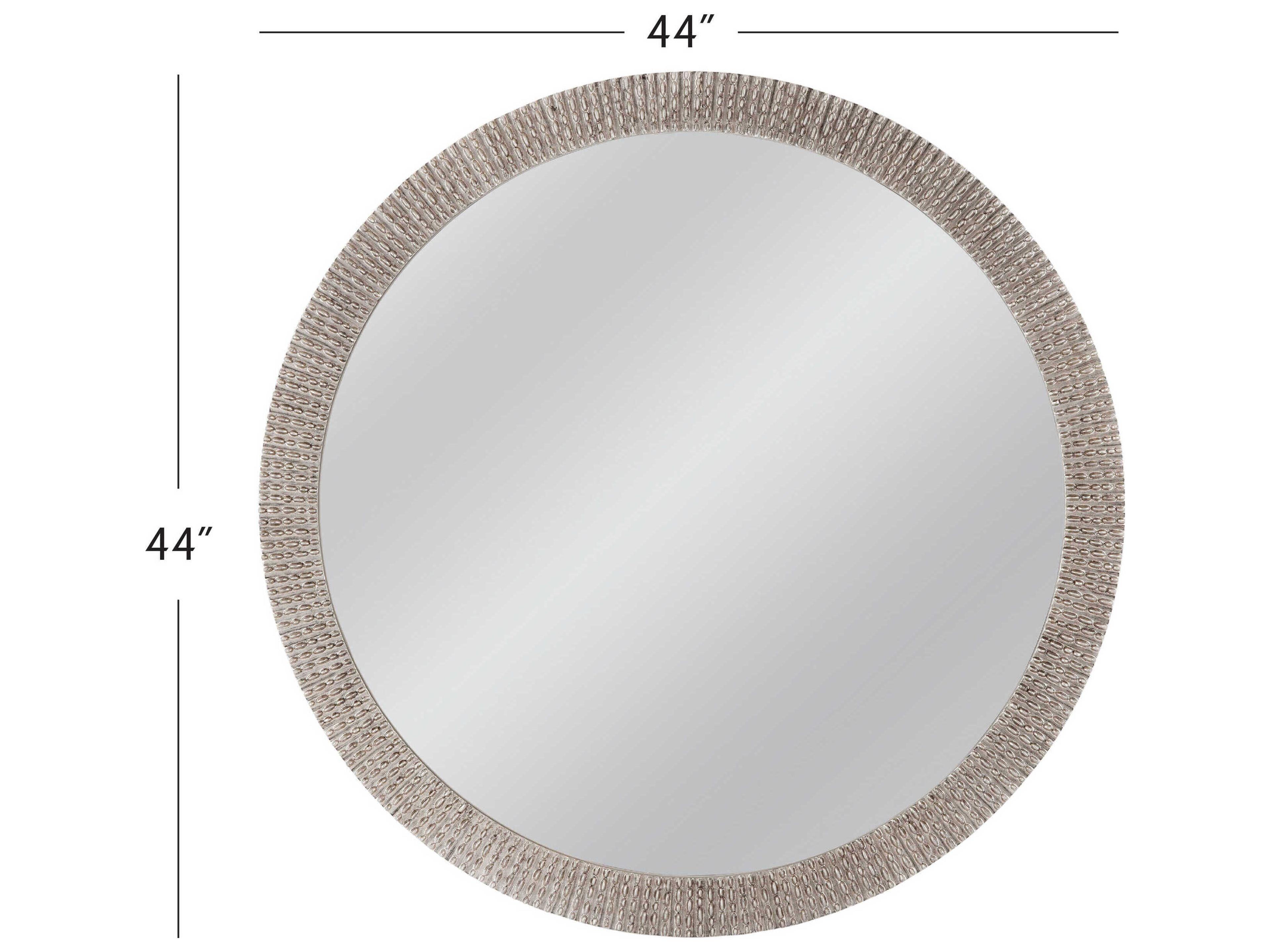 Bassett Mirror Silver Beatrice Wall Mirror