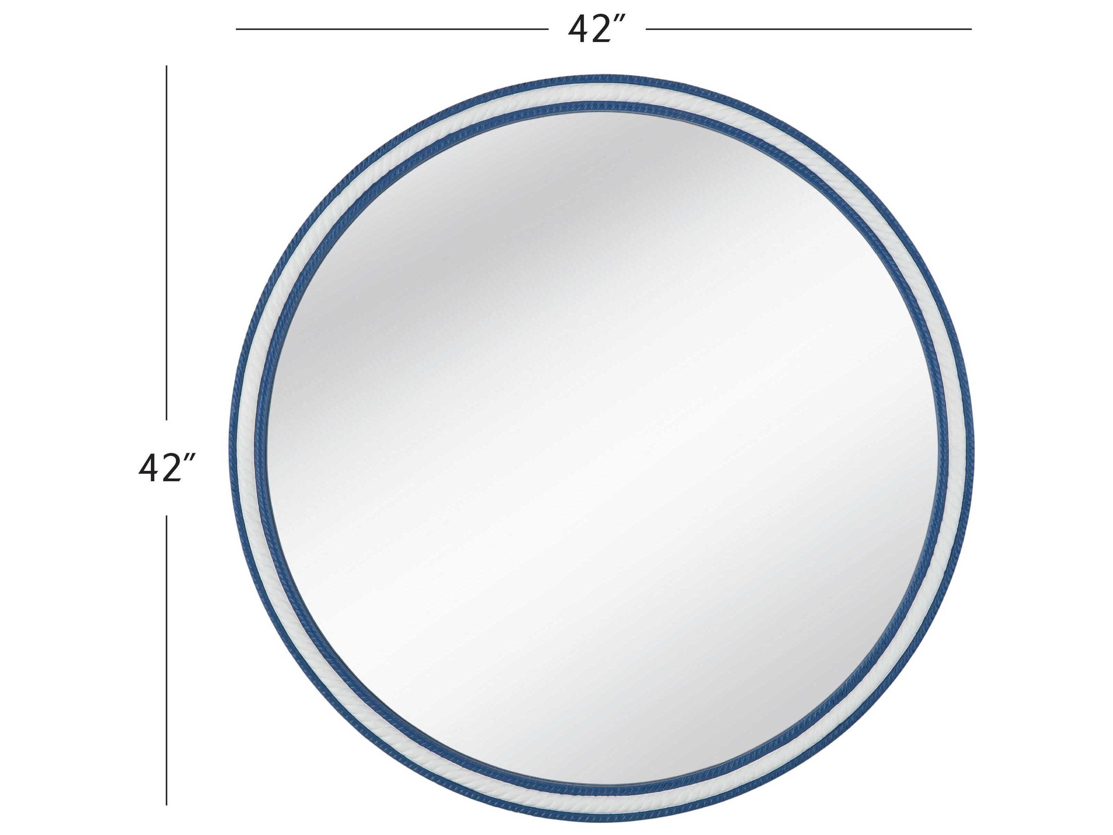 Bassett Mirror Blue Straits Wall Mirror