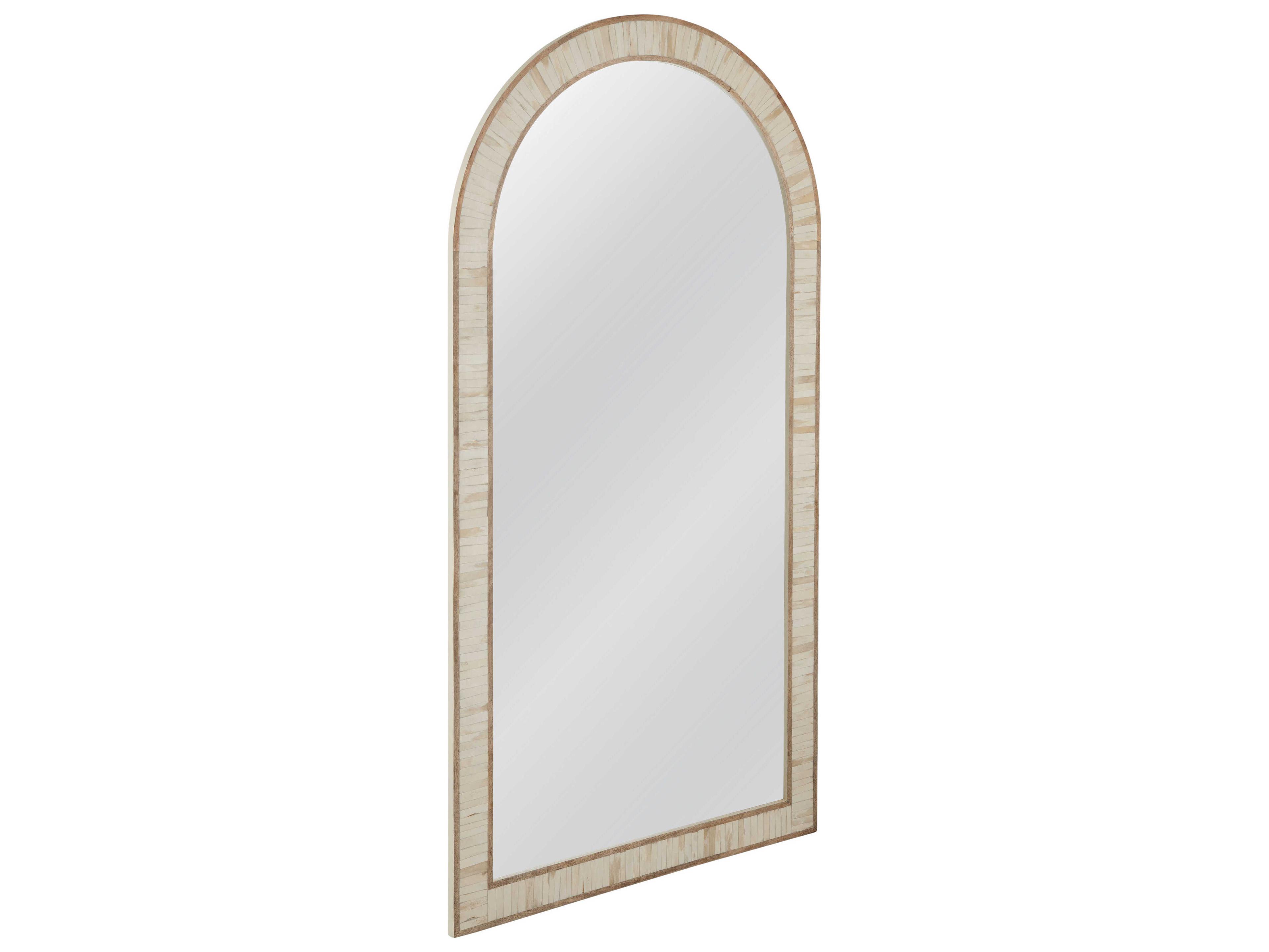 Brown Halsey Floor Mirror