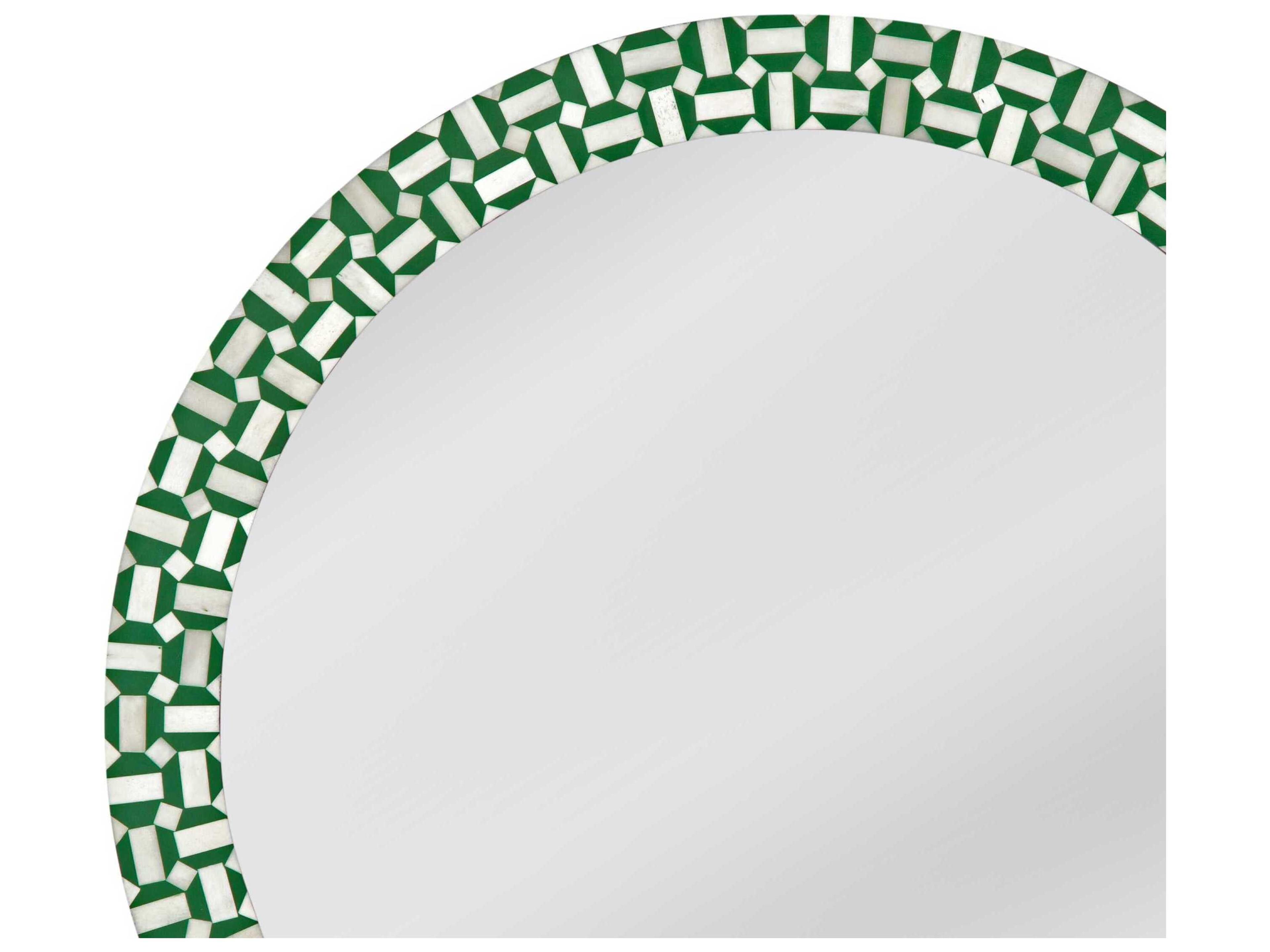 Bassett Mirror Green Alanis Wall Mirror