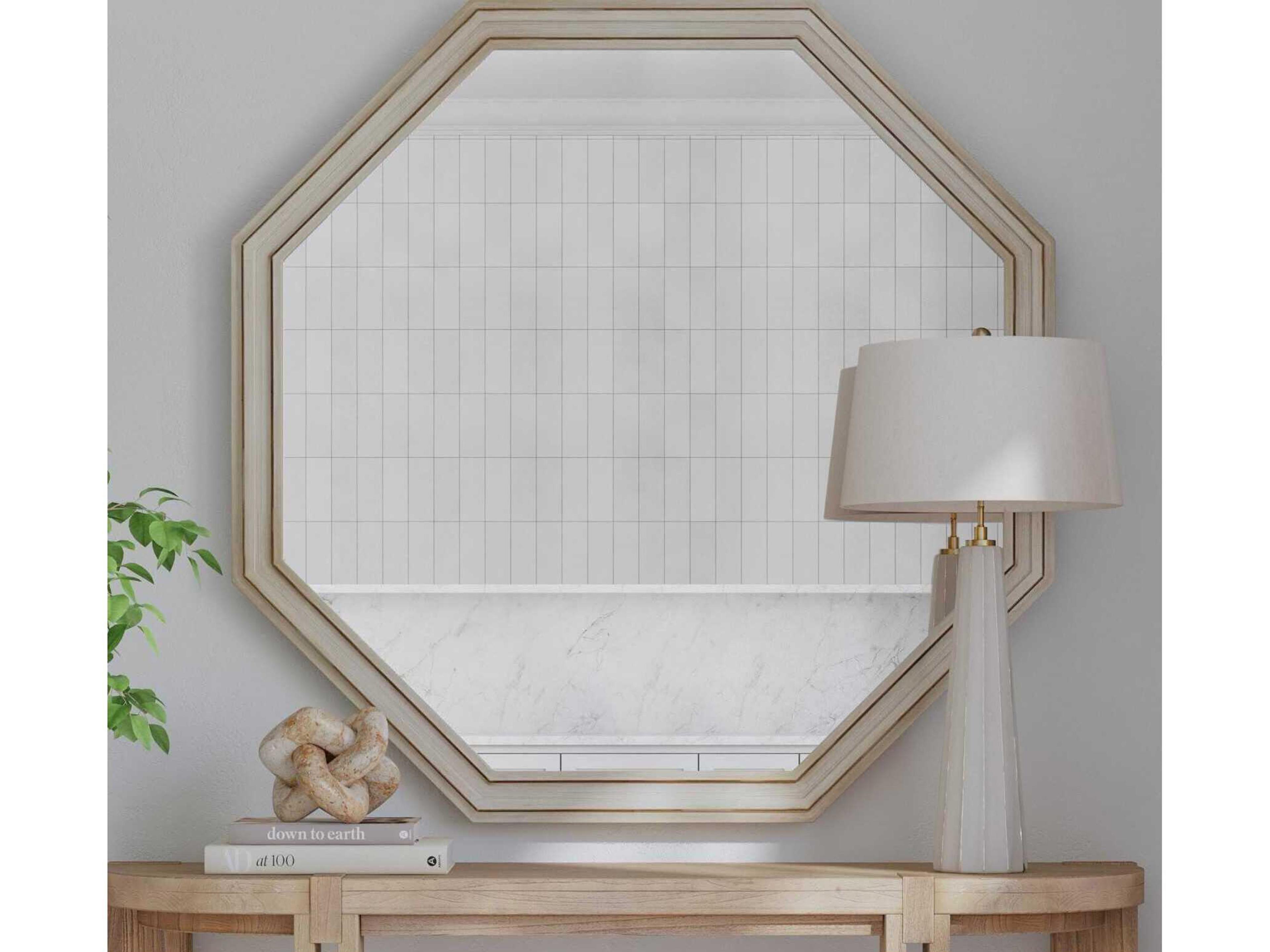 Bassett Mirror Holiday Silver Wall