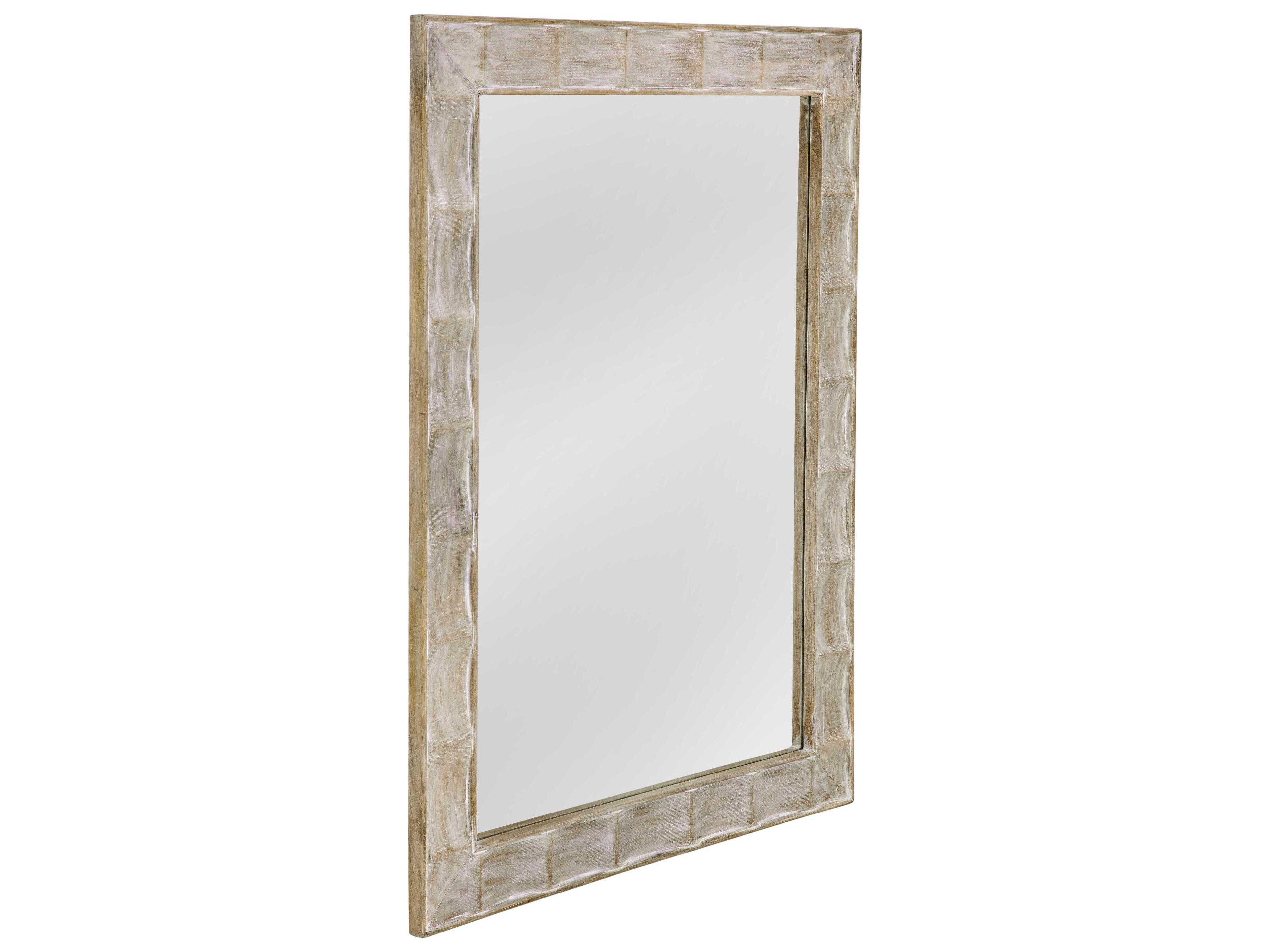 Bassett Mirror White Guyton Wall Mirror